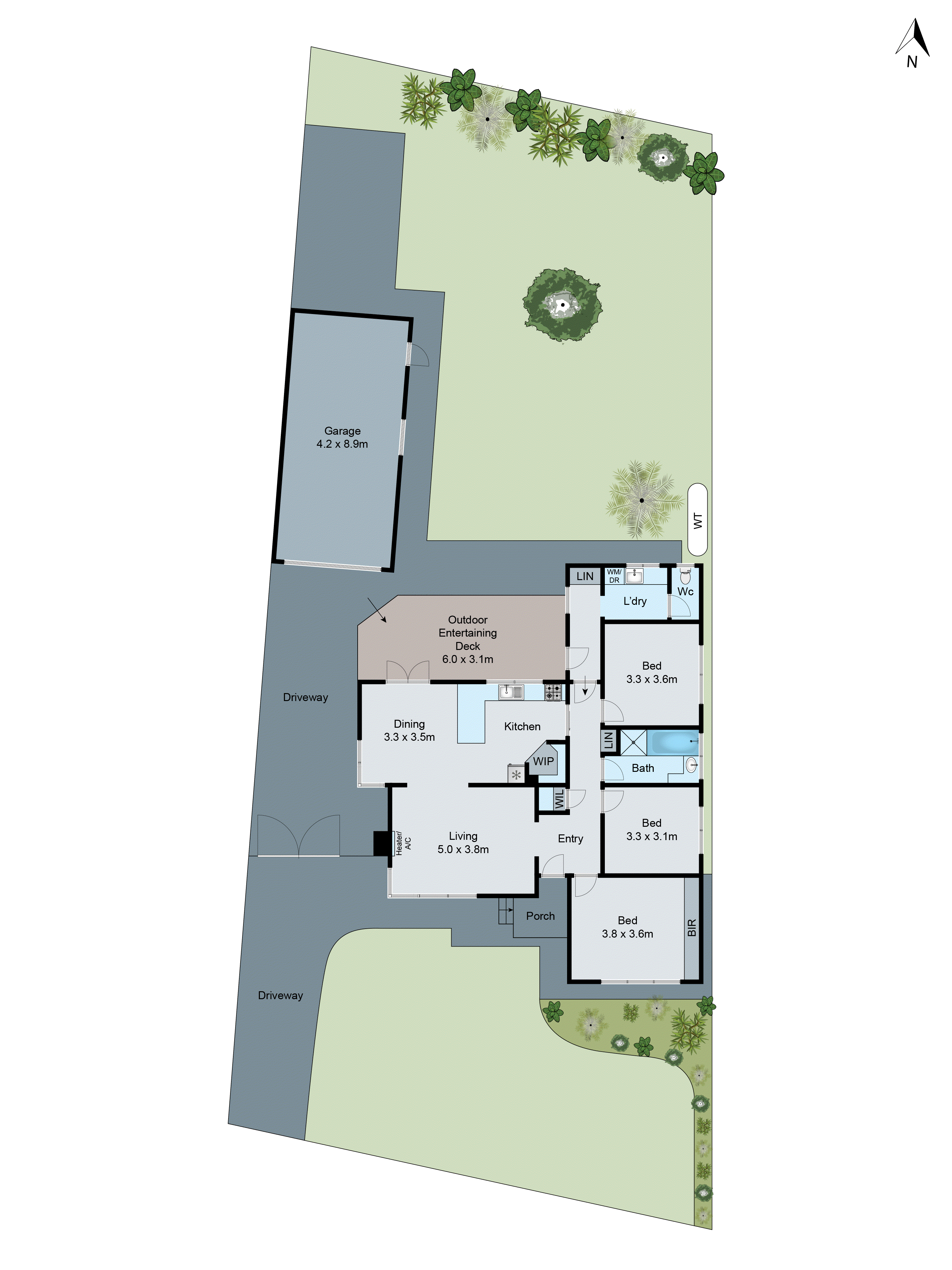 44 Vistula Avenue, Bell Park VIC 3215 - Floorplan