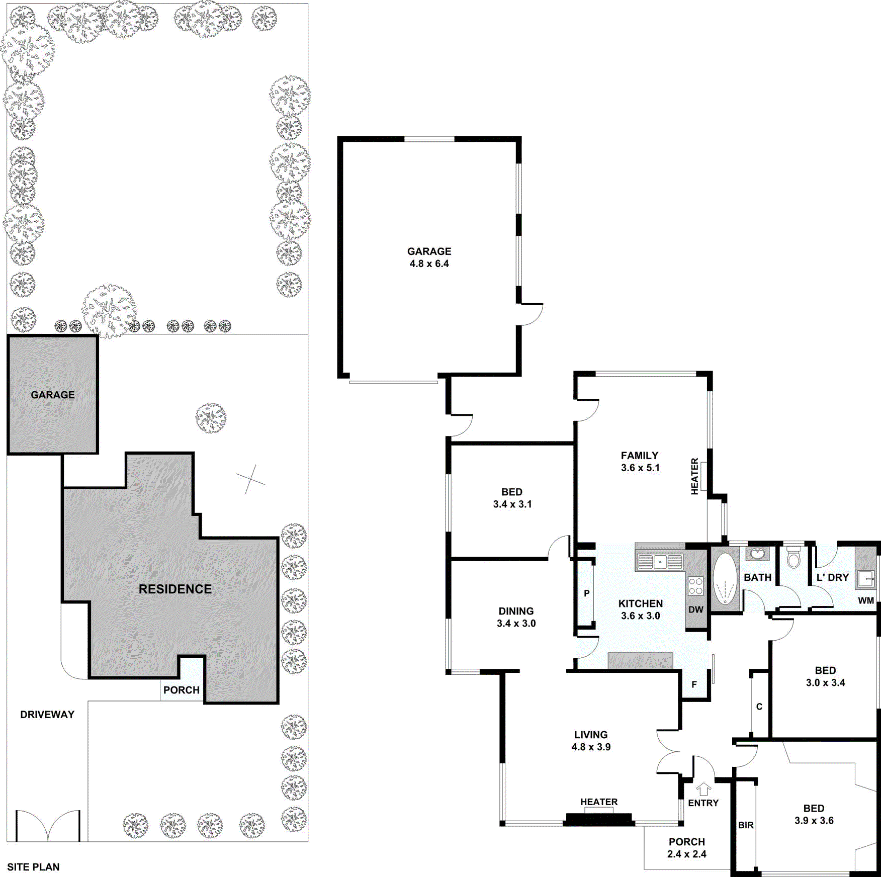 44 Walnut Street, Ormond VIC 3204 - Floorplan