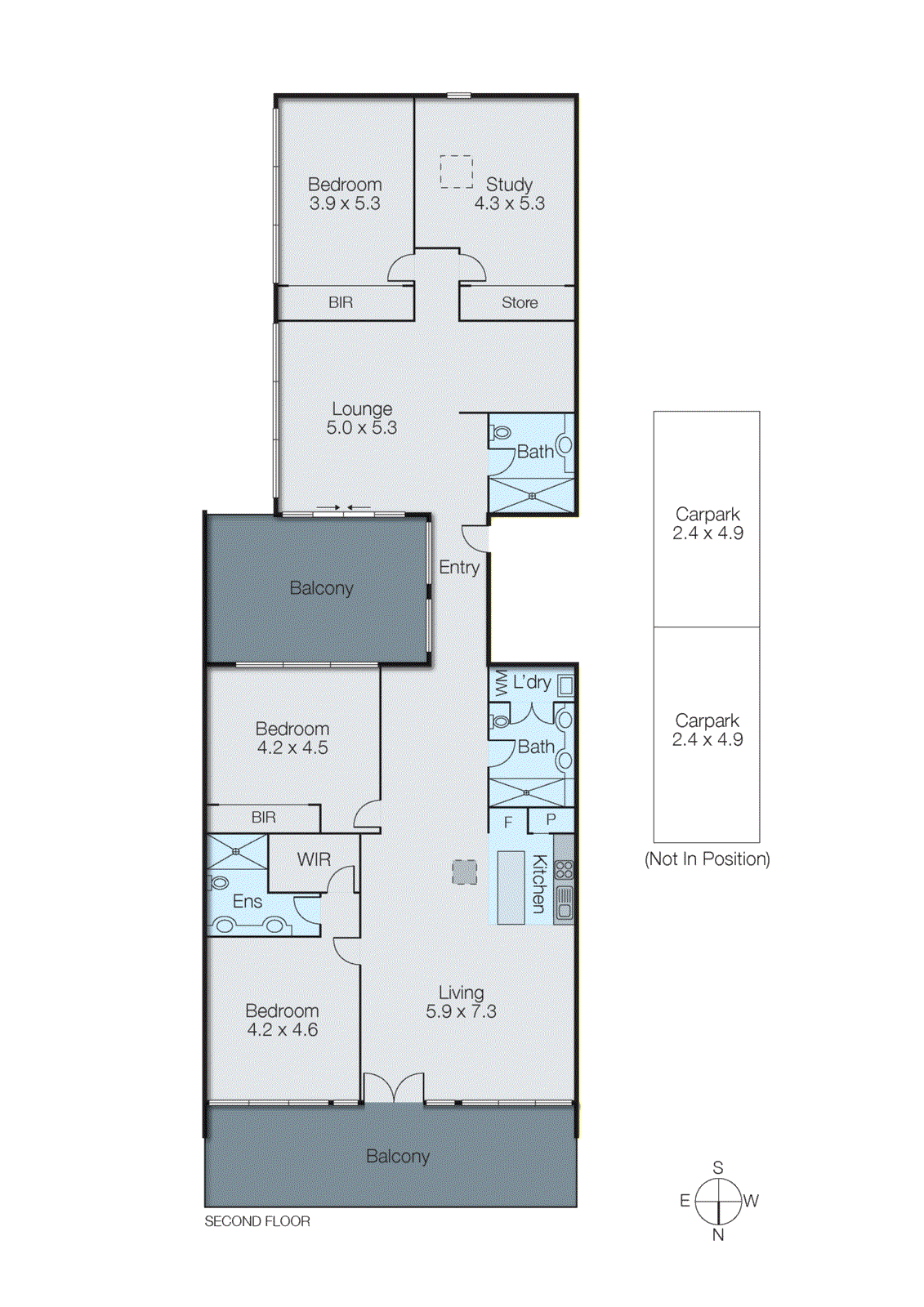 4/40 Atherton Road, Oakleigh VIC 3166 - Floorplan