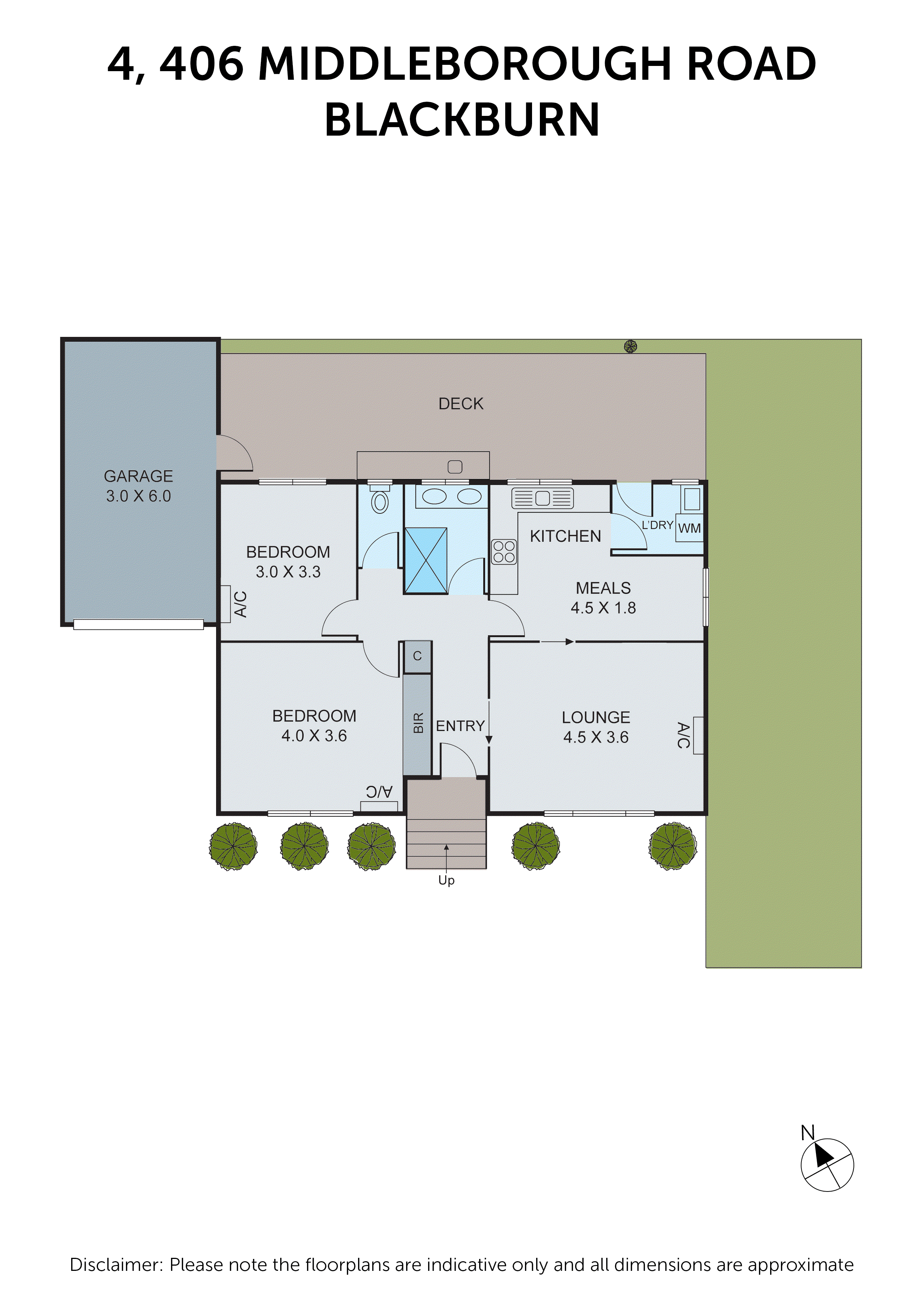 4/406 Middleborough Road, Blackburn VIC 3130 - Floorplan