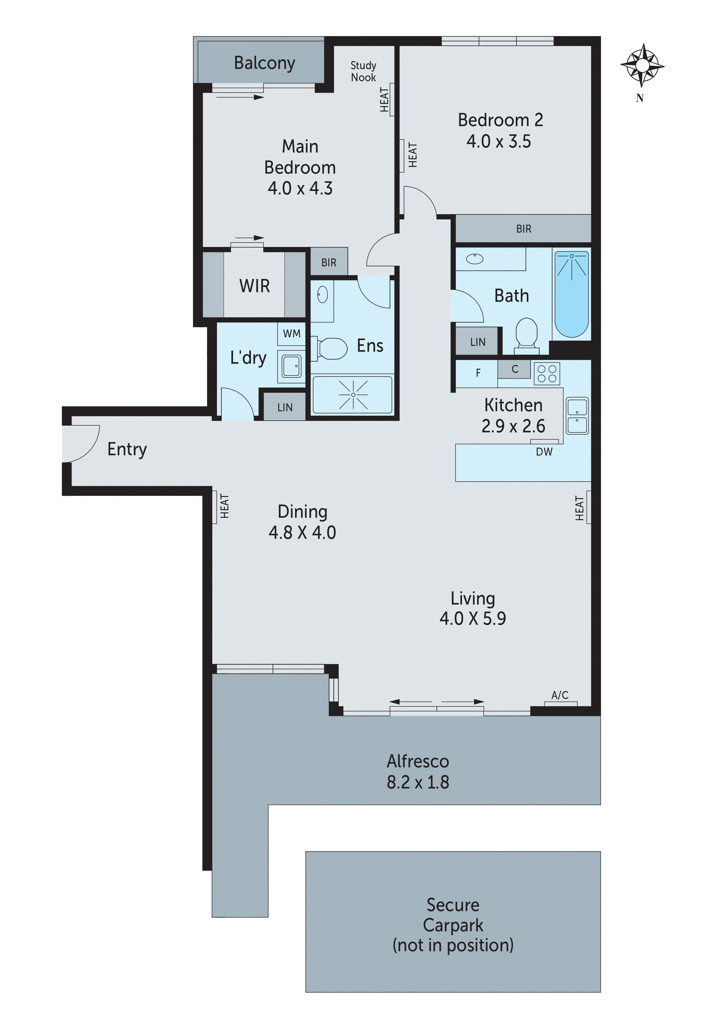 4408/4 Yarra Street, Geelong VIC 3220 - Floorplan