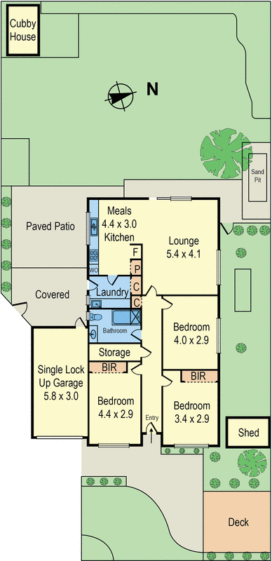 4/41-43 Marriott Street, Parkdale VIC 3195 - Floorplan