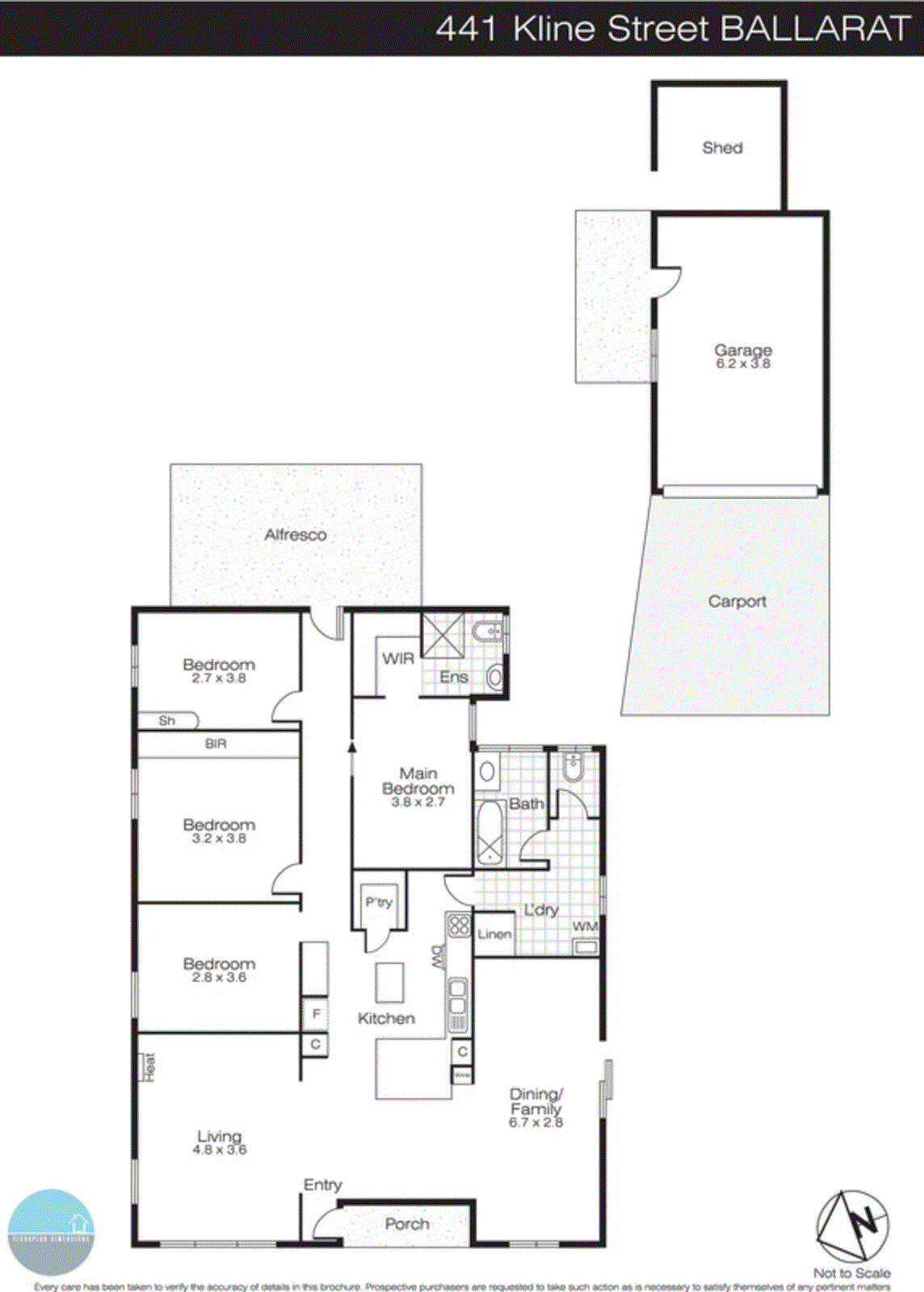 441 Kline Street, Canadian VIC 3350 - Floorplan