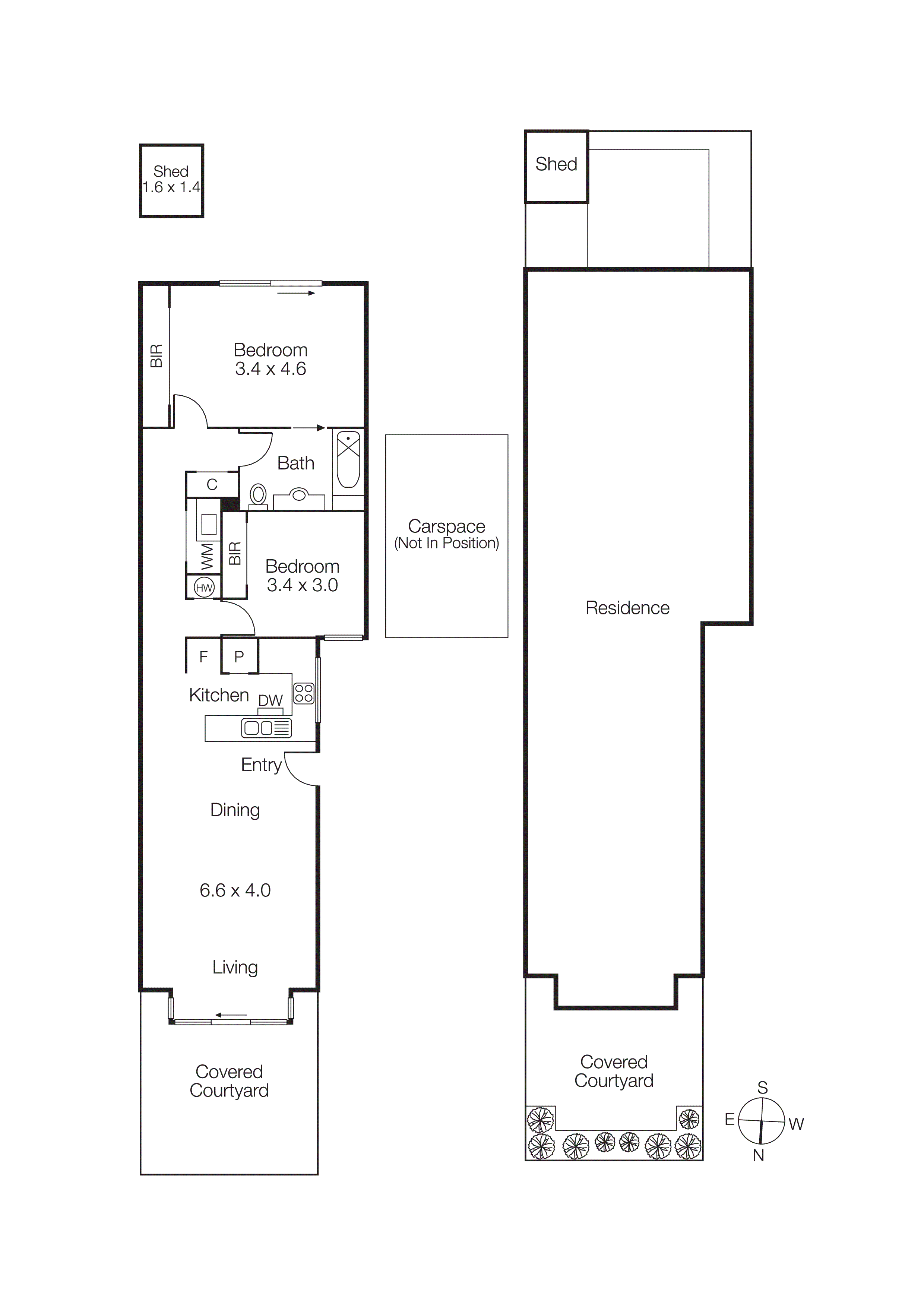 4/41 Marine Parade, St Kilda VIC 3182 - Floorplan