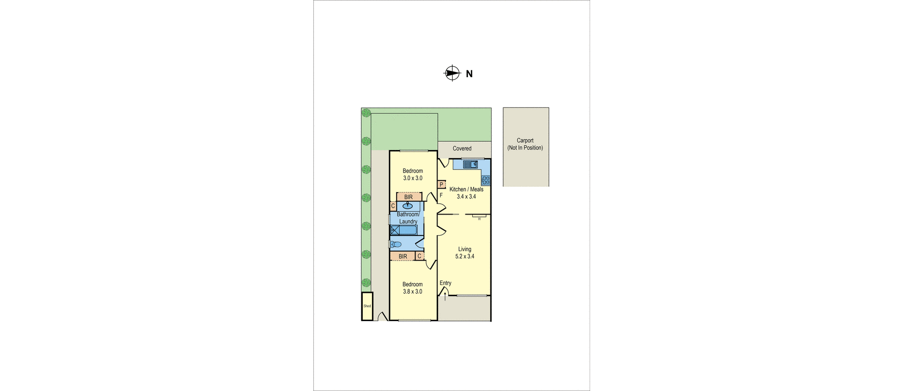 4/42 Collins Street, MENTONE VIC 3194 - Floorplan