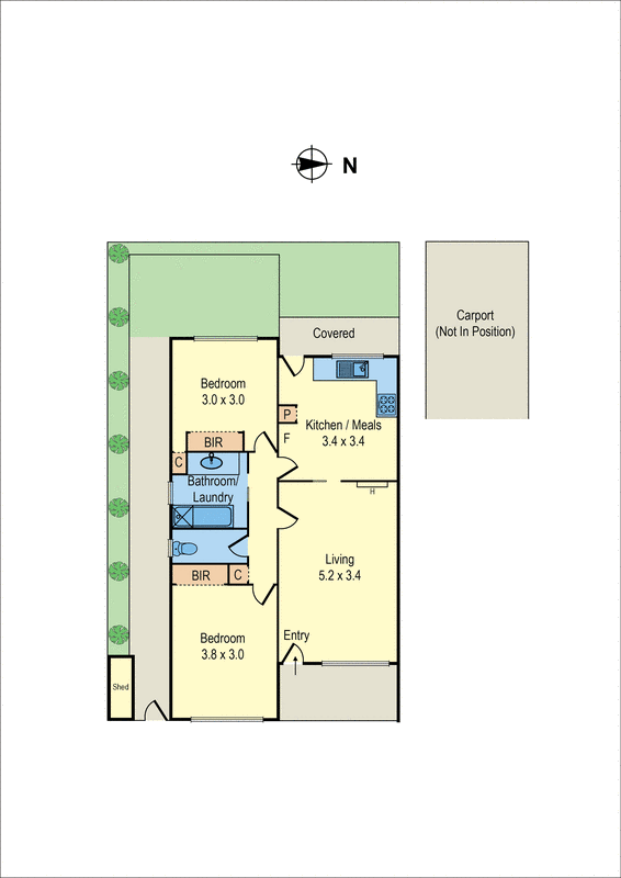 4/42 Collins Street, Mentone VIC 3194 - Floorplan