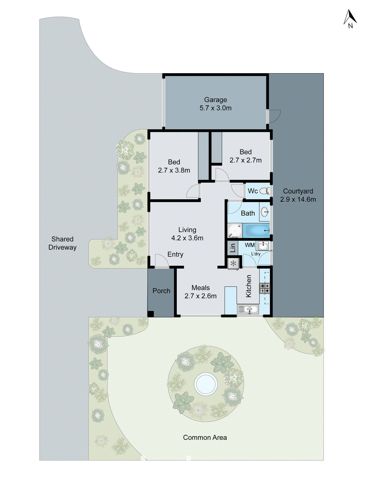 4/42 Greenville Drive, Grovedale VIC 3216 - Floorplan