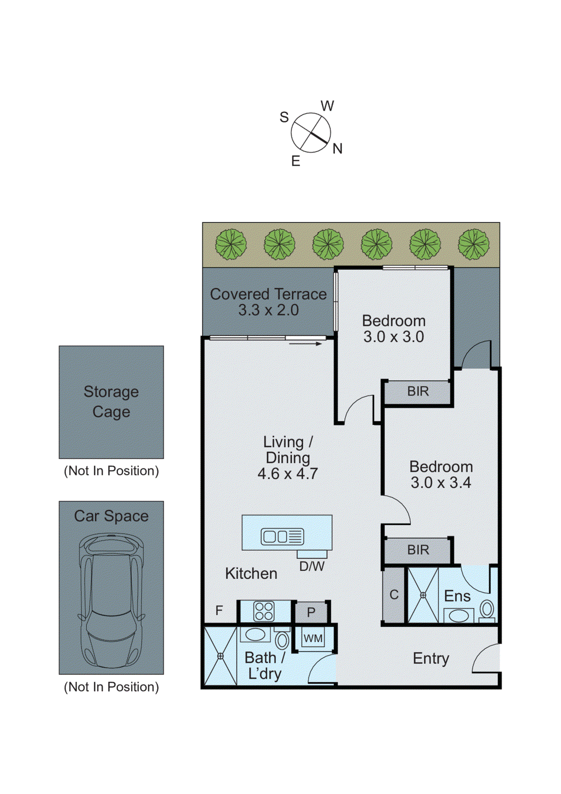 4/42 Ralston Street, South Yarra VIC 3141 - Floorplan