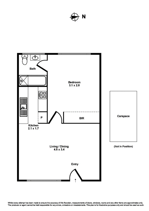4/436 Geelong Road, West Footscray VIC 3012 - Floorplan