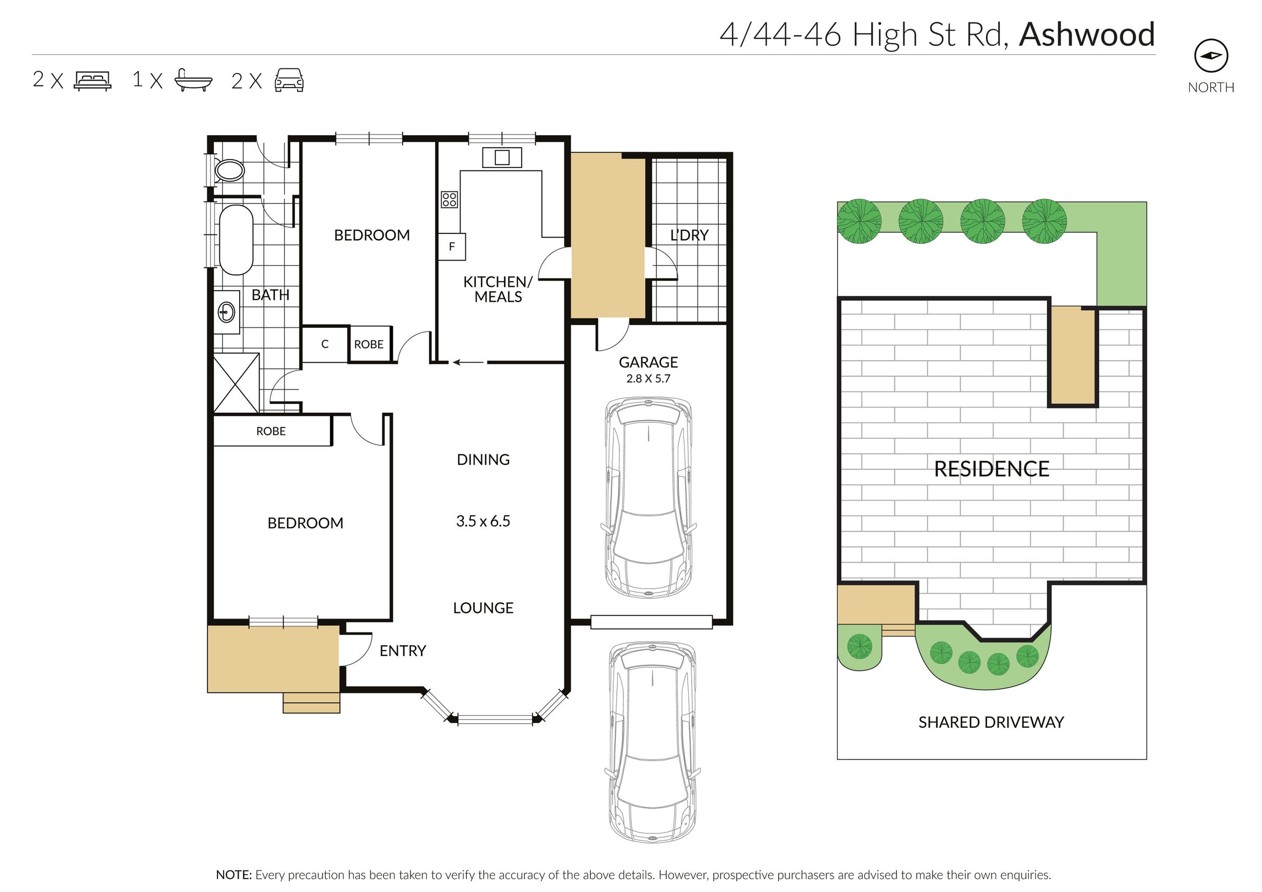4/44-46 High Street Road, Ashwood VIC 3147 - Floorplan