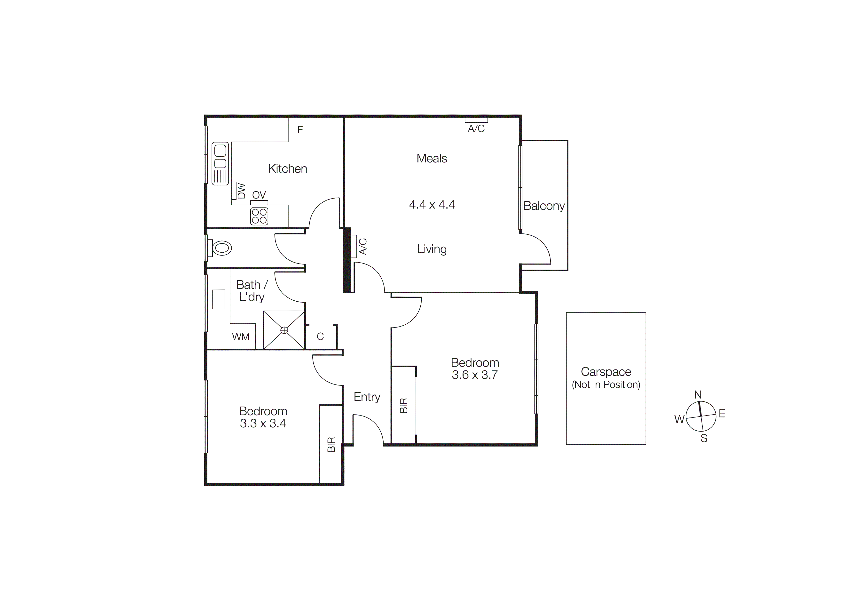 4/44 Wave Street, Elwood VIC 3184 - Floorplan