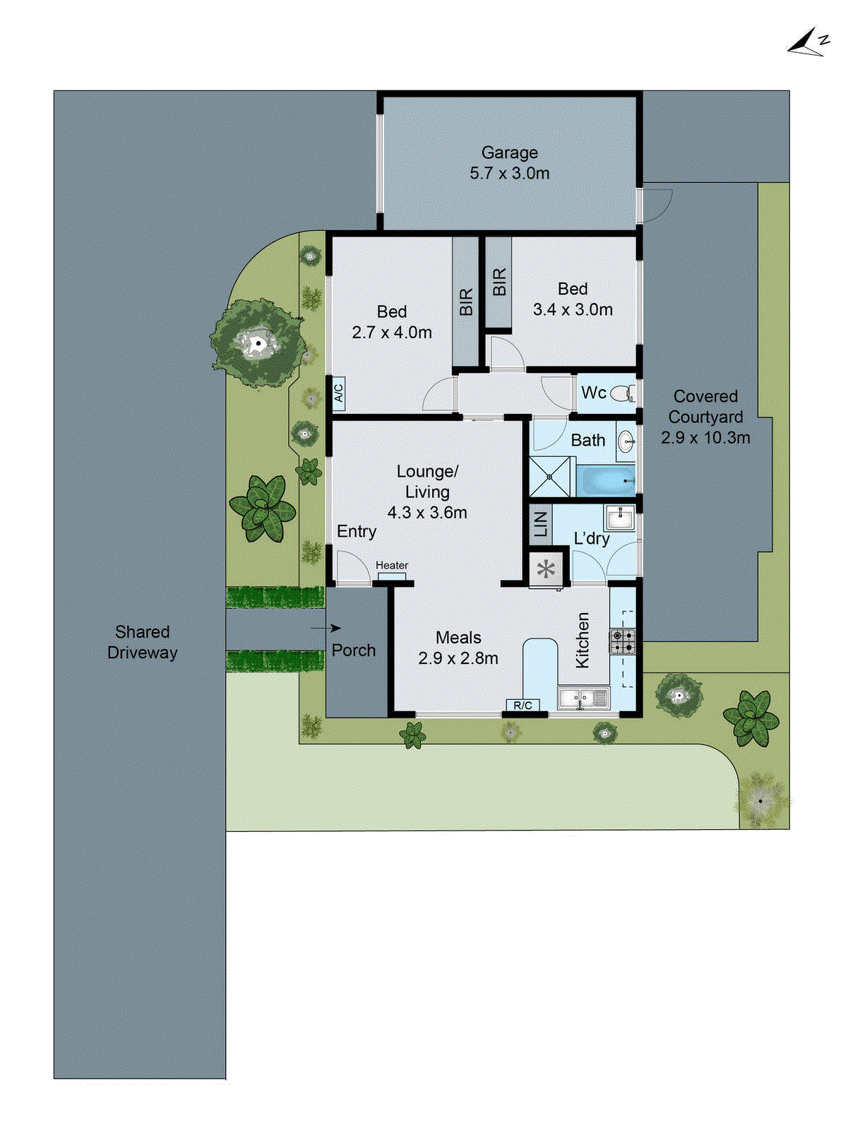 4/45 Burdoo Drive, Grovedale VIC 3216 - Floorplan