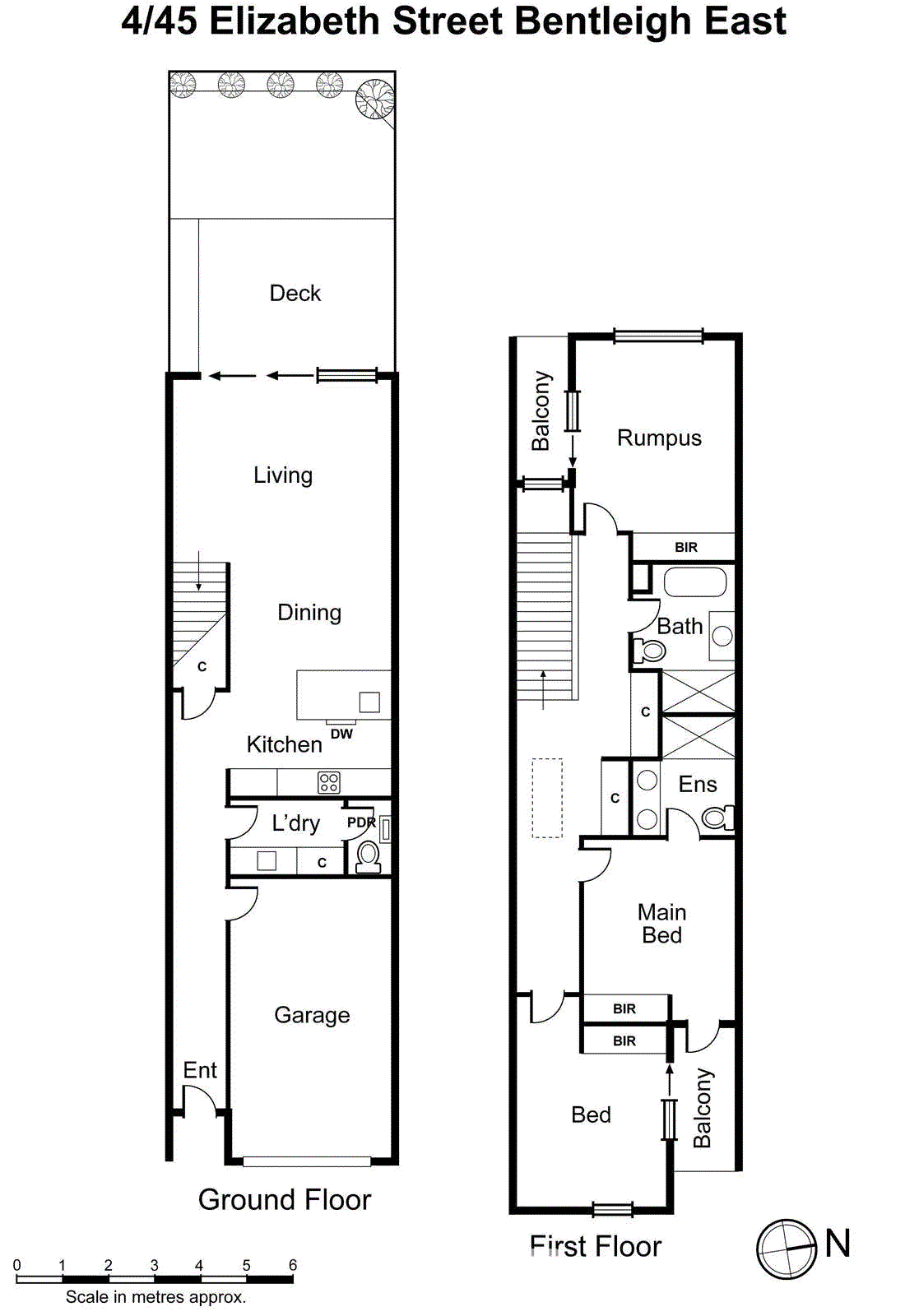 4/45 Elizabeth Street, Bentleigh East VIC 3165 - Floorplan