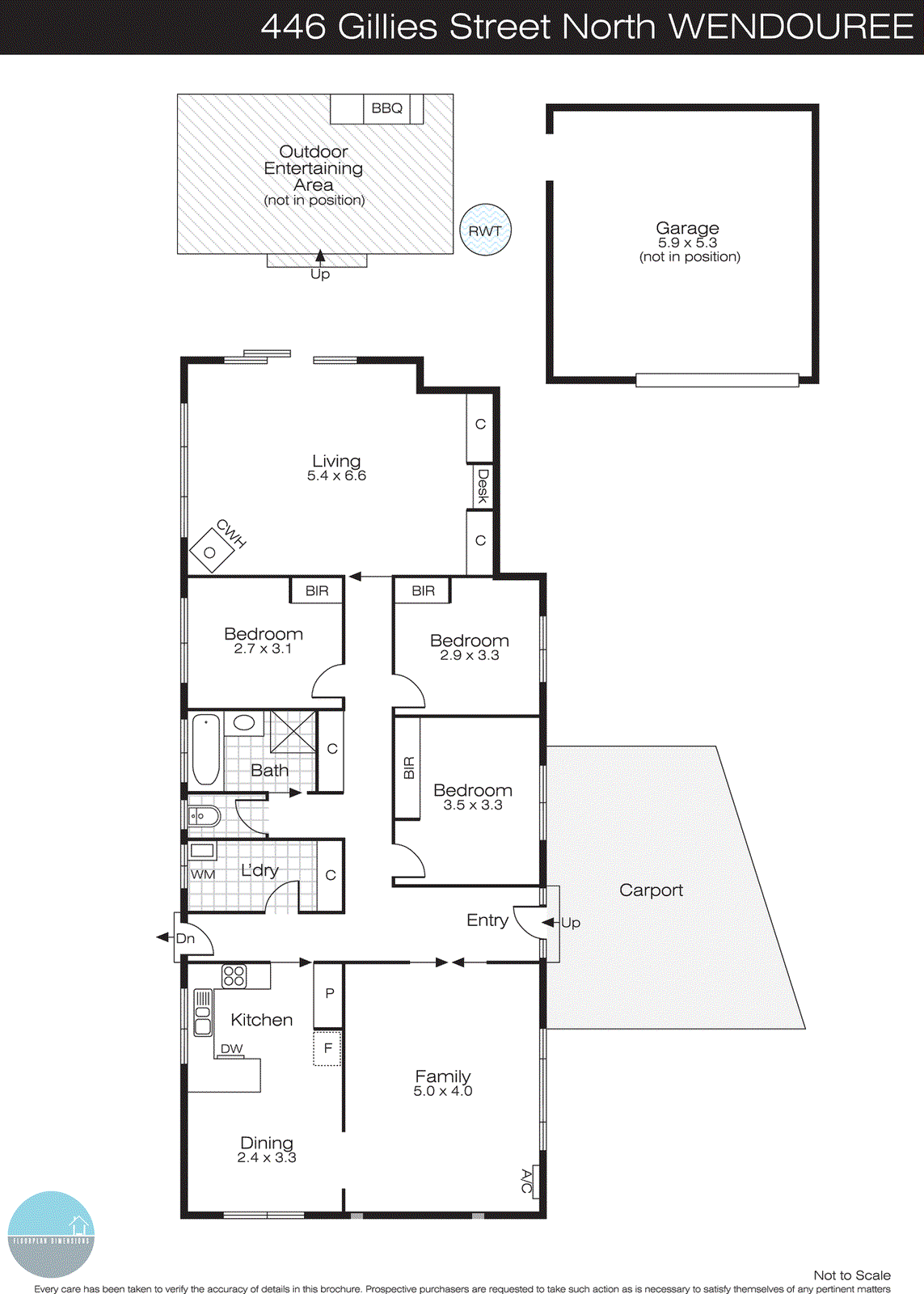 446 Gillies Street North, Wendouree VIC 3355 - Floorplan