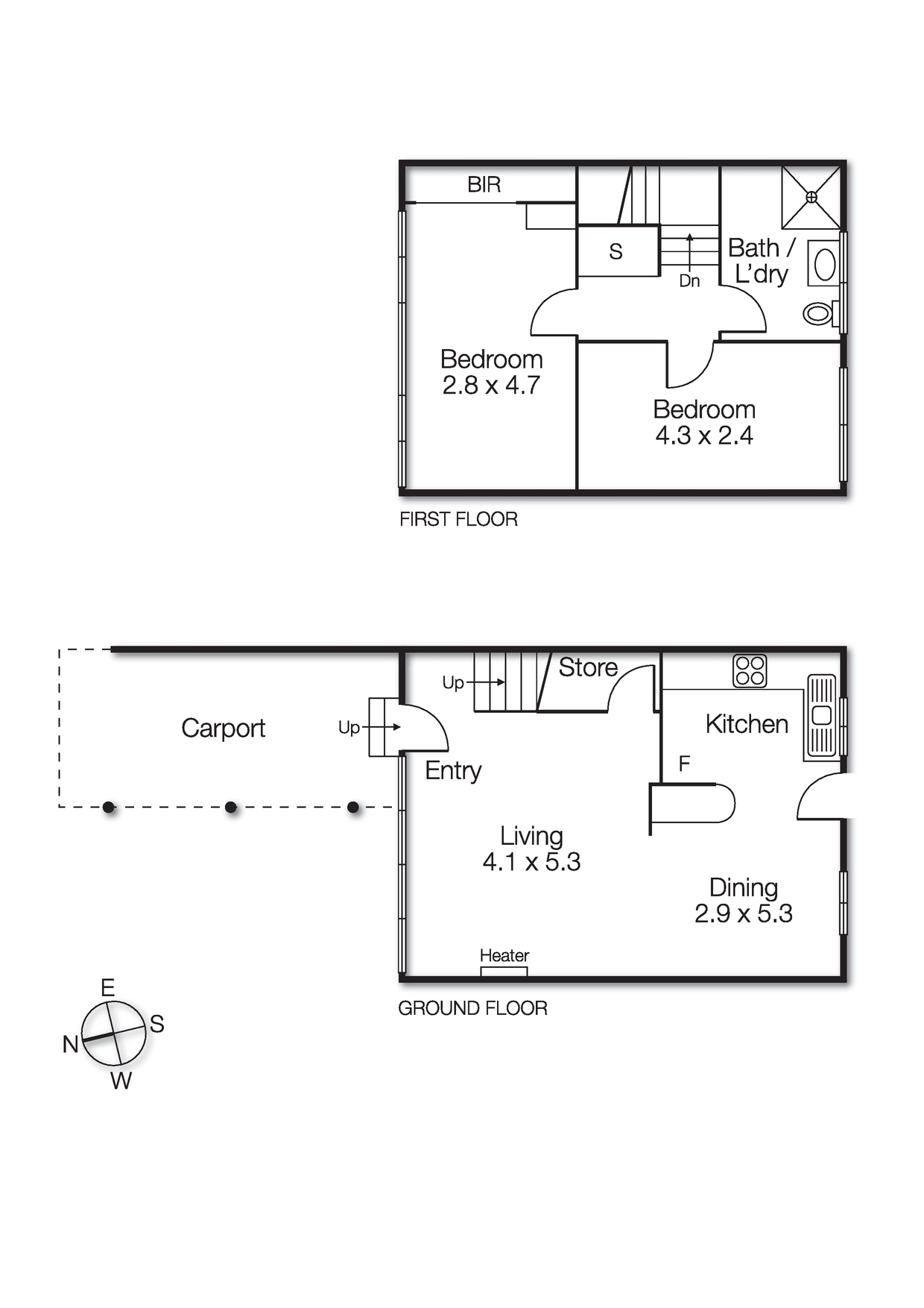 4/467 New Street, BRIGHTON VIC 3186 - Floorplan