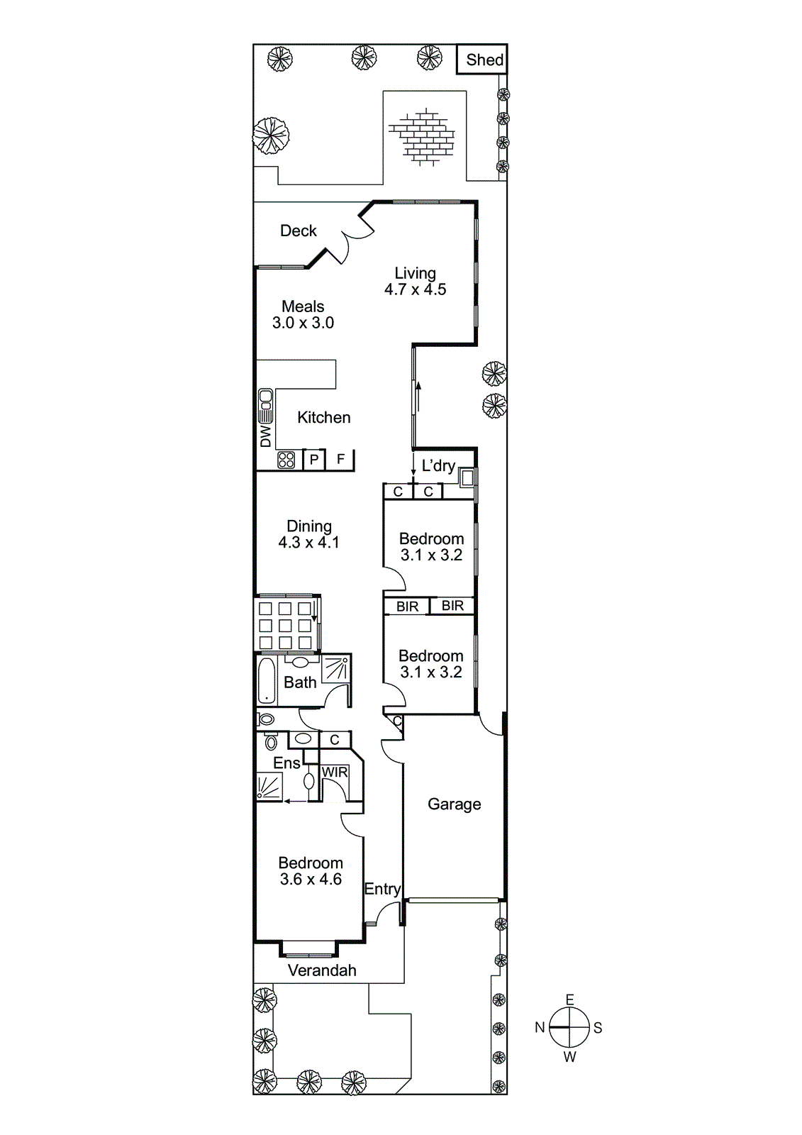 44A Gardeners Road, Bentleigh East VIC 3165 - Floorplan