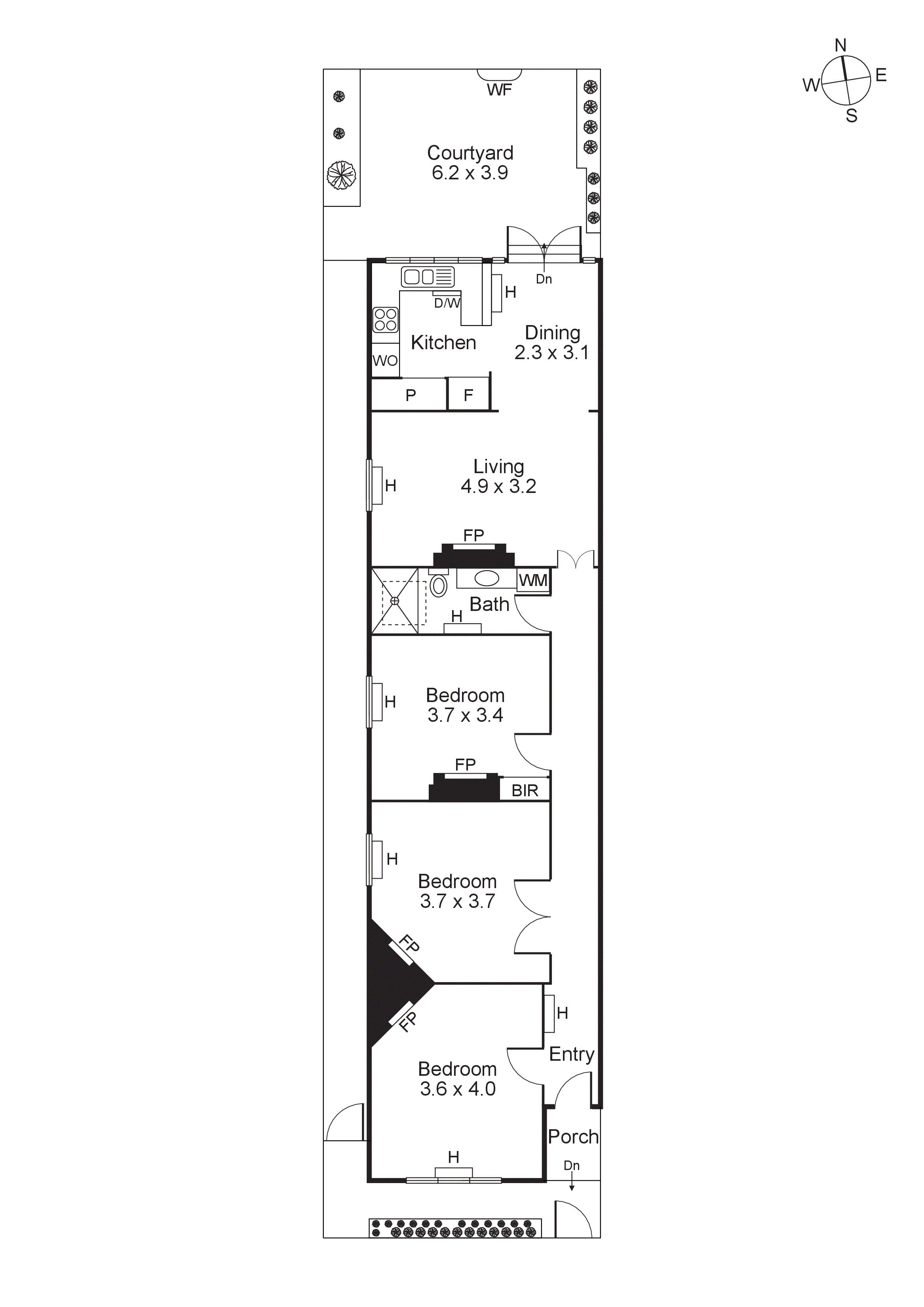 45 Albert Street, Windsor VIC 3181 - Floorplan