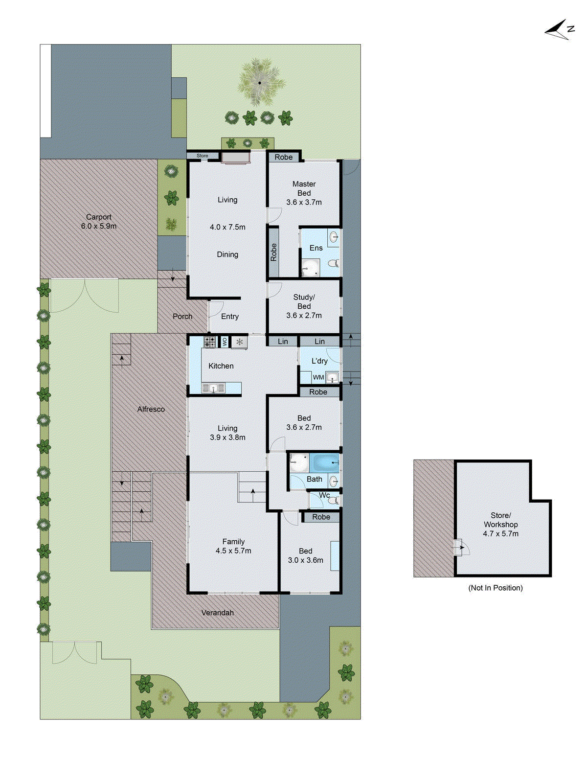45 Allanvale Avenue, Leopold VIC 3224 - Floorplan