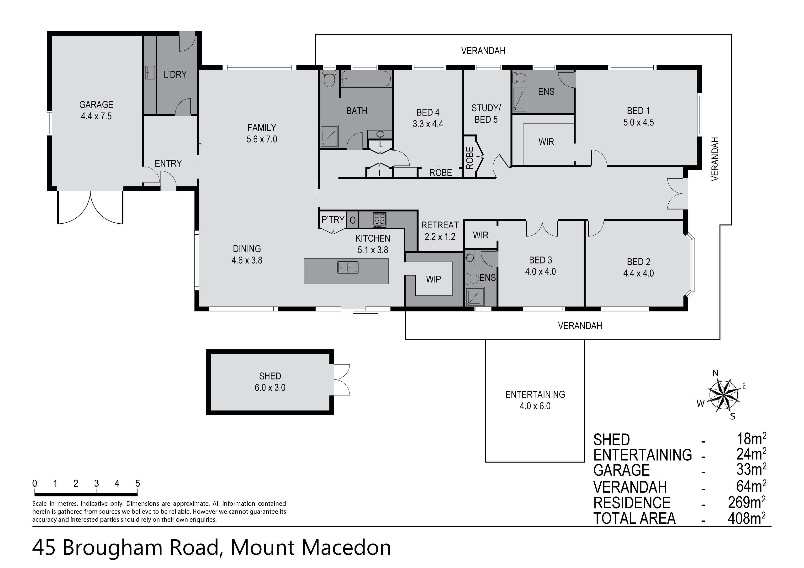 45 Brougham Road, Mount Macedon
- Floorplan 1