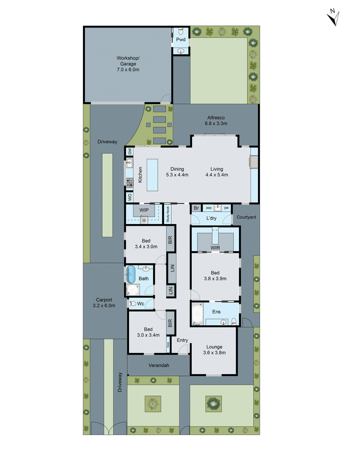 45 Catherine Street, Geelong West VIC 3218 - Floorplan