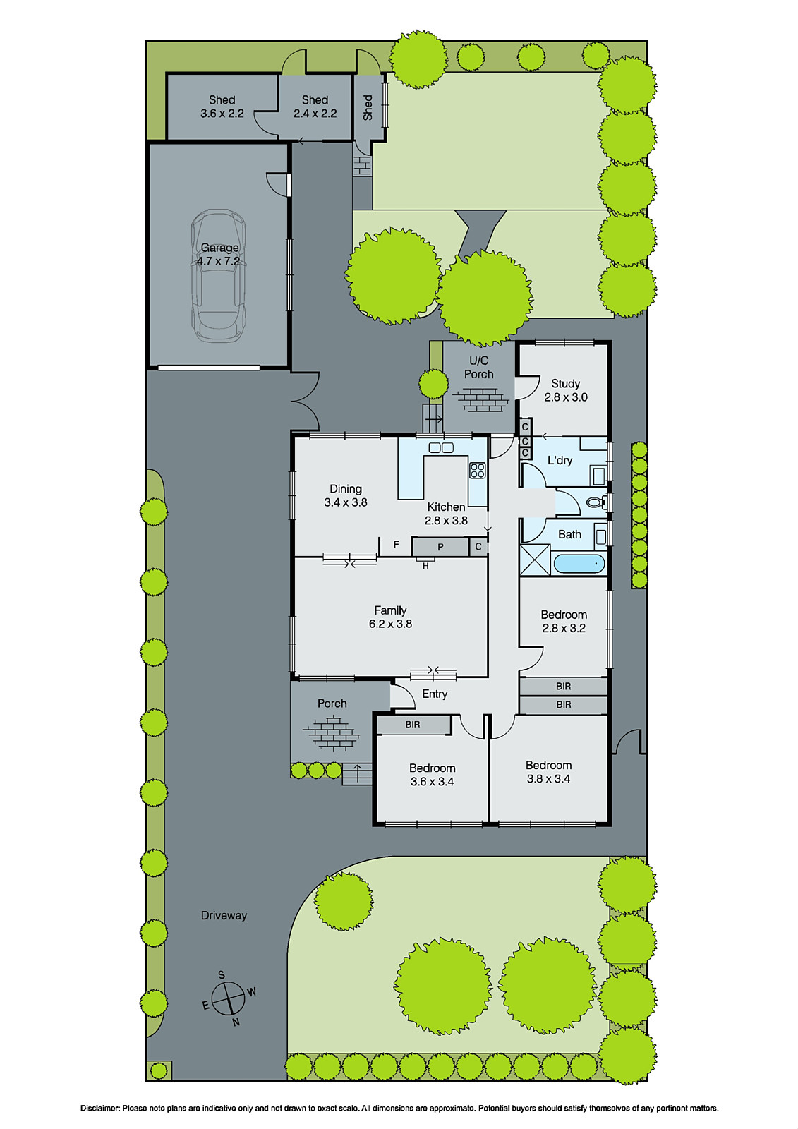 45 Chaucer Street, Hamlyn Heights VIC 3215 - Floorplan