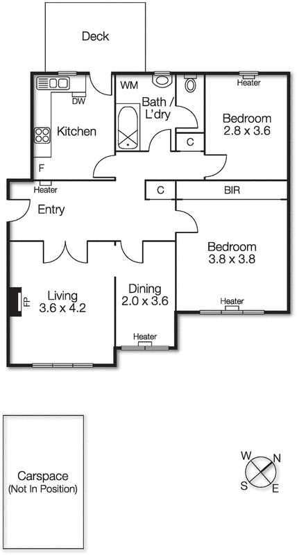 4/5 Collington Avenue, Brighton VIC 3186 - Floorplan