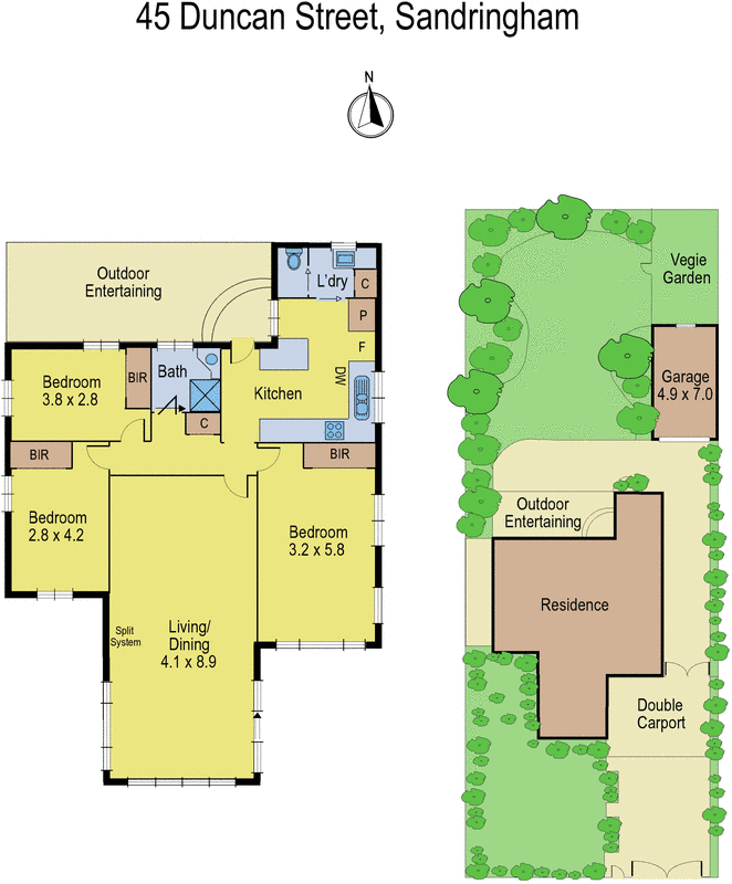 45 Duncan Street, Sandringham VIC 3191 - Floorplan