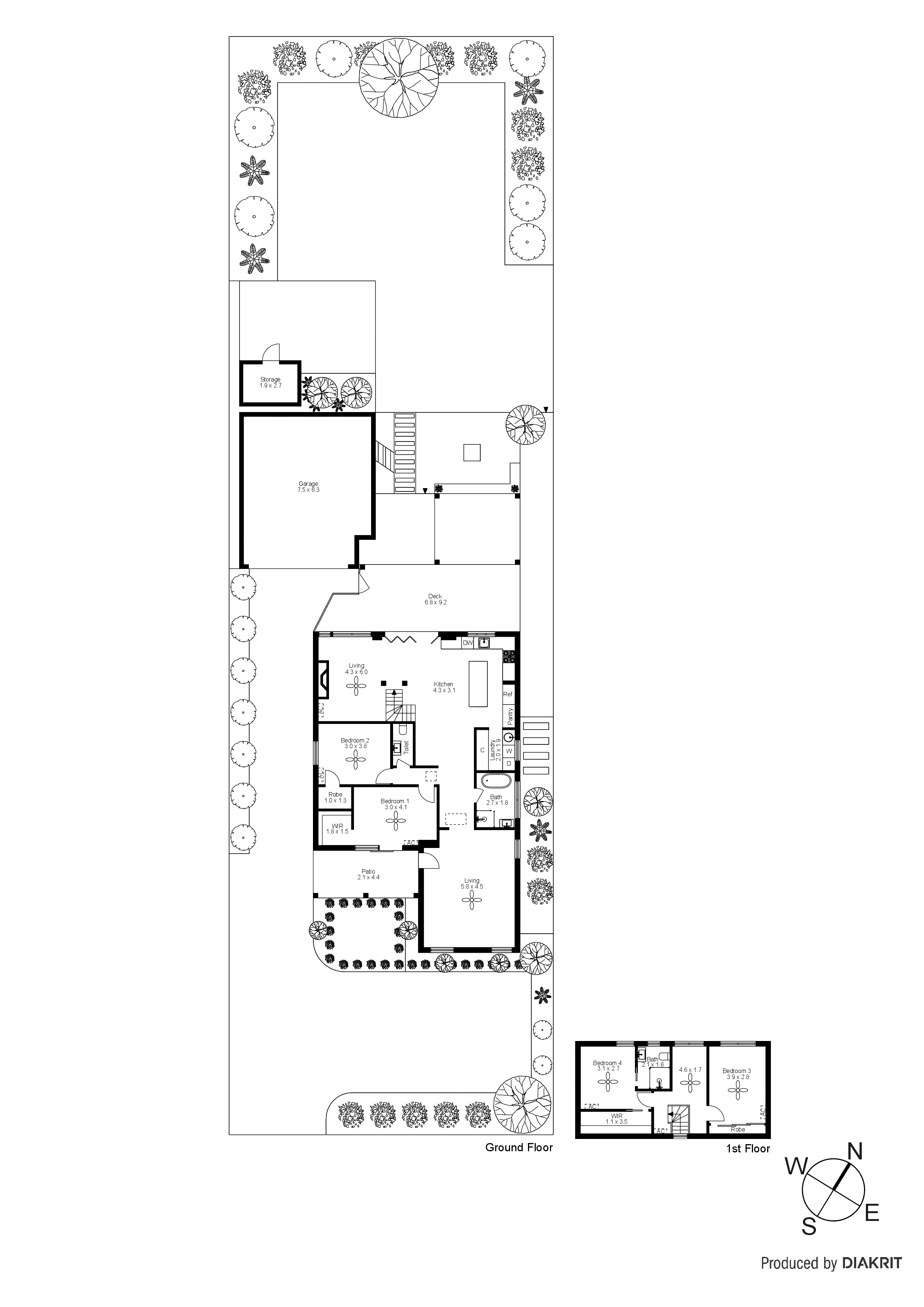 45 Ella Grove, Chelsea VIC 3196 - Floorplan