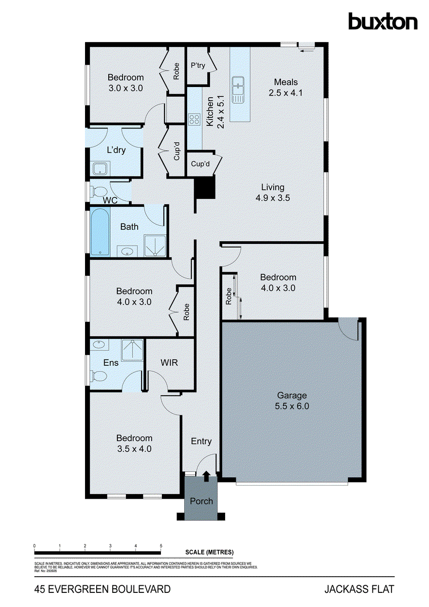 45 Evergreen Boulevard, Jackass Flat VIC 3556 - Floorplan