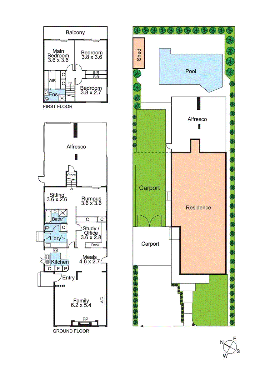 45 Fifth Avenue, Chelsea Heights VIC 3196 - Floorplan