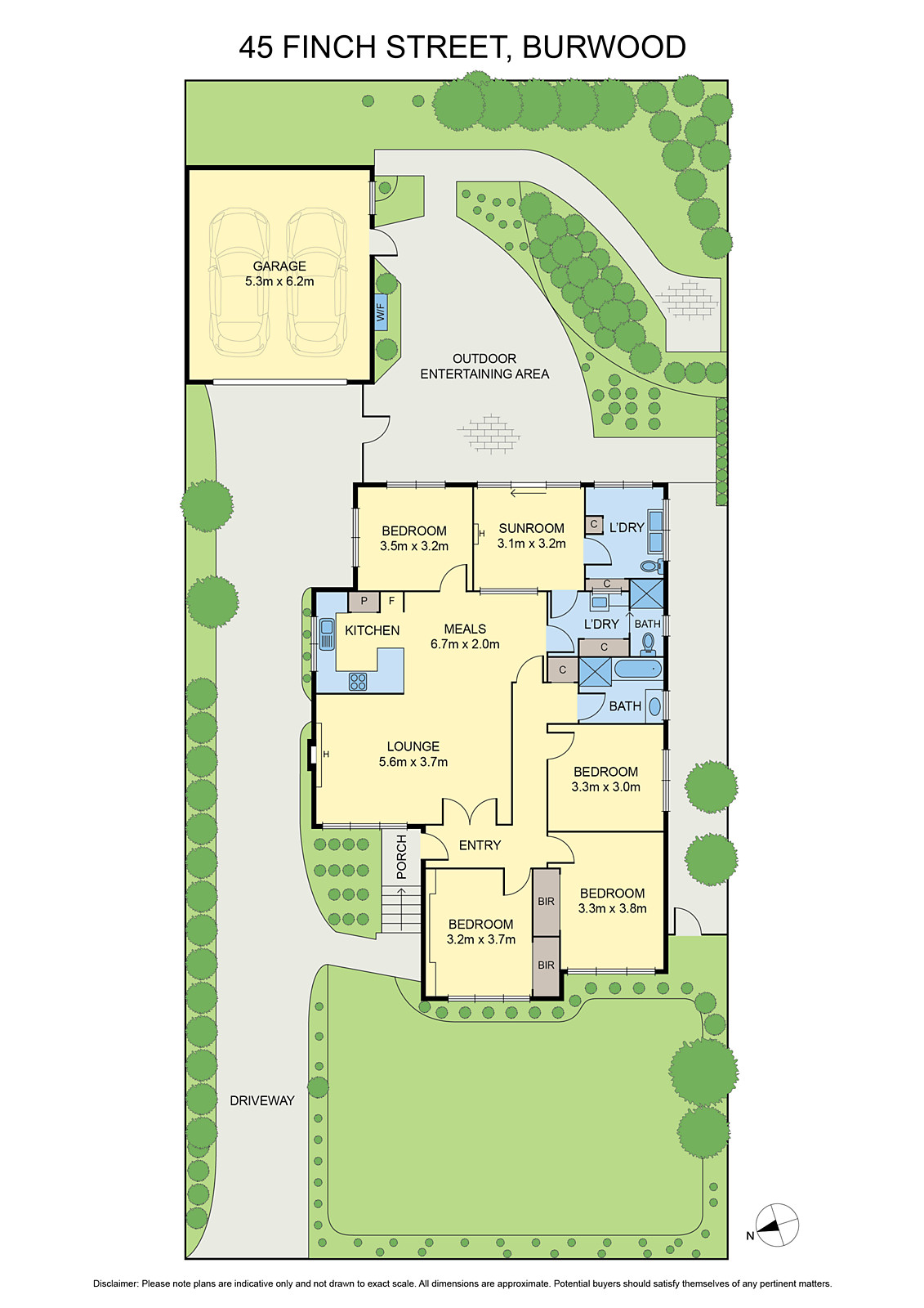 45 Finch Street, Burwood VIC 3125 - Floorplan