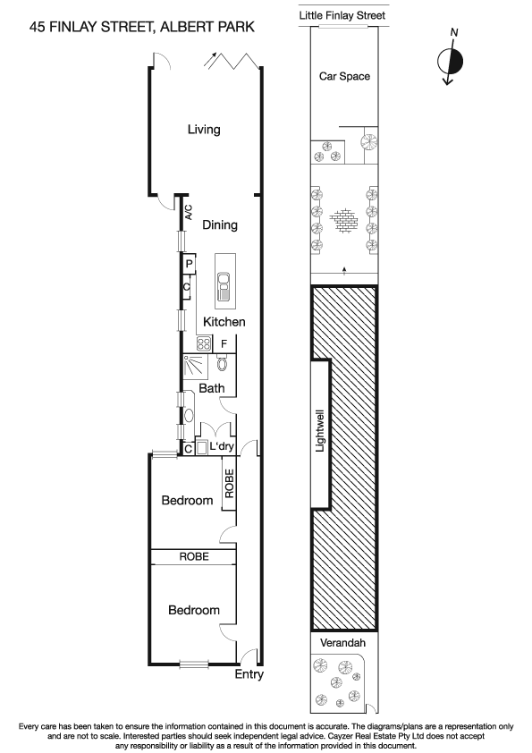 45 Finlay Street, ALBERT PARK VIC 3206 - Floorplan