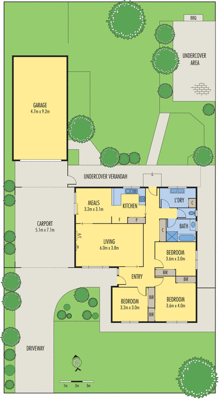 45 Grafton Street, St Albans Park VIC 3219 - Floorplan