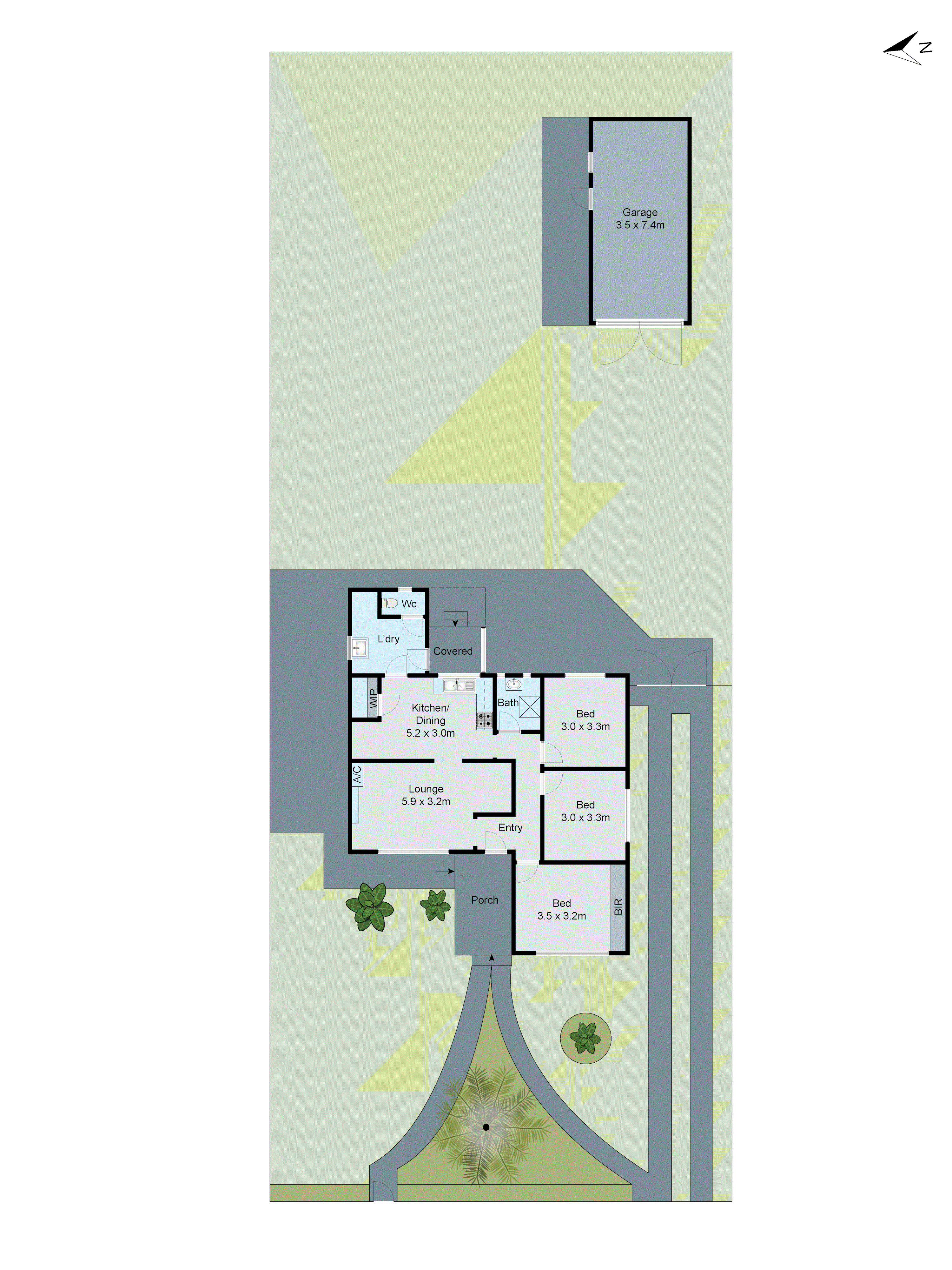 45 Heather Street, Hamlyn Heights VIC 3215 - Floorplan