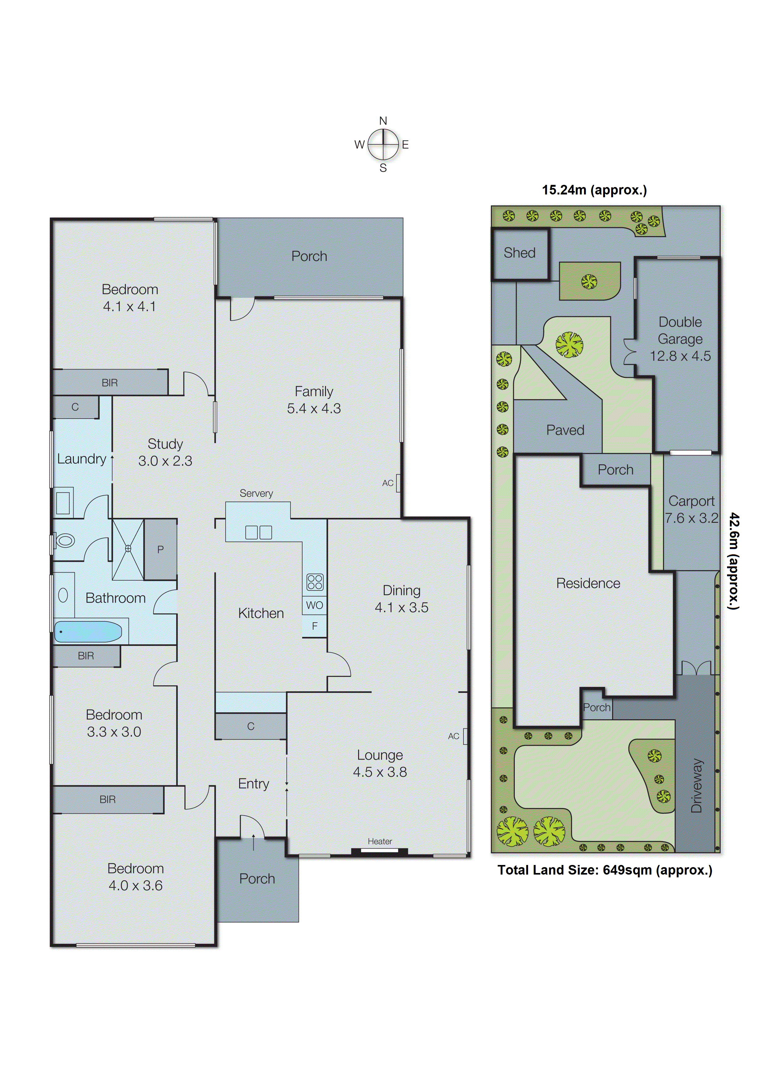 45 Hillston Road, Moorabbin VIC 3189 - Floorplan