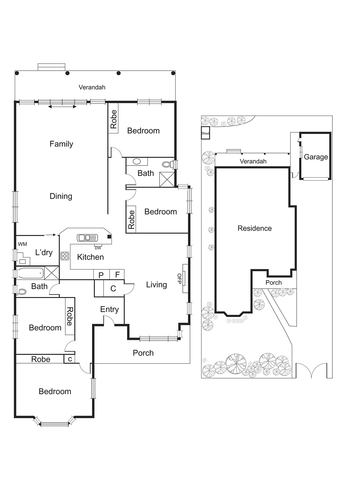 45 Kinlock Avenue, Murrumbeena VIC 3163 - Floorplan