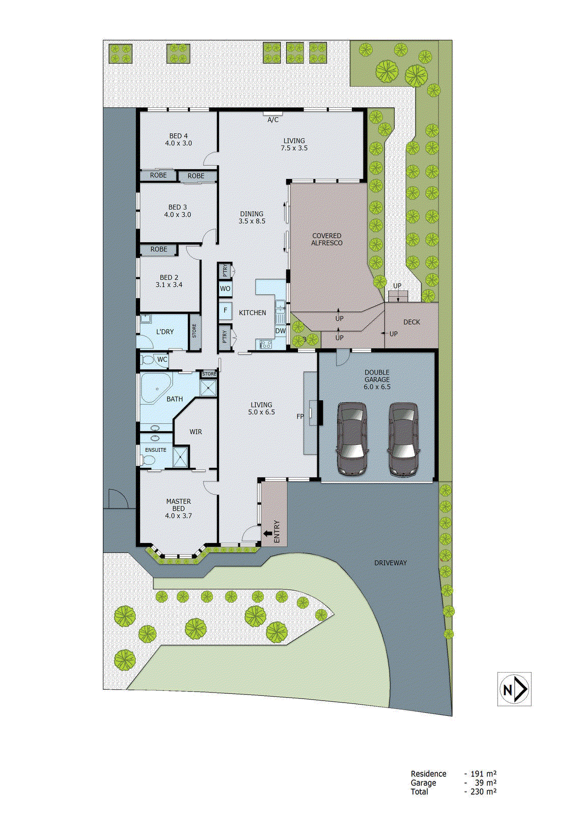 45 Kurrajong Road, Narre Warren VIC 3805 - Floorplan