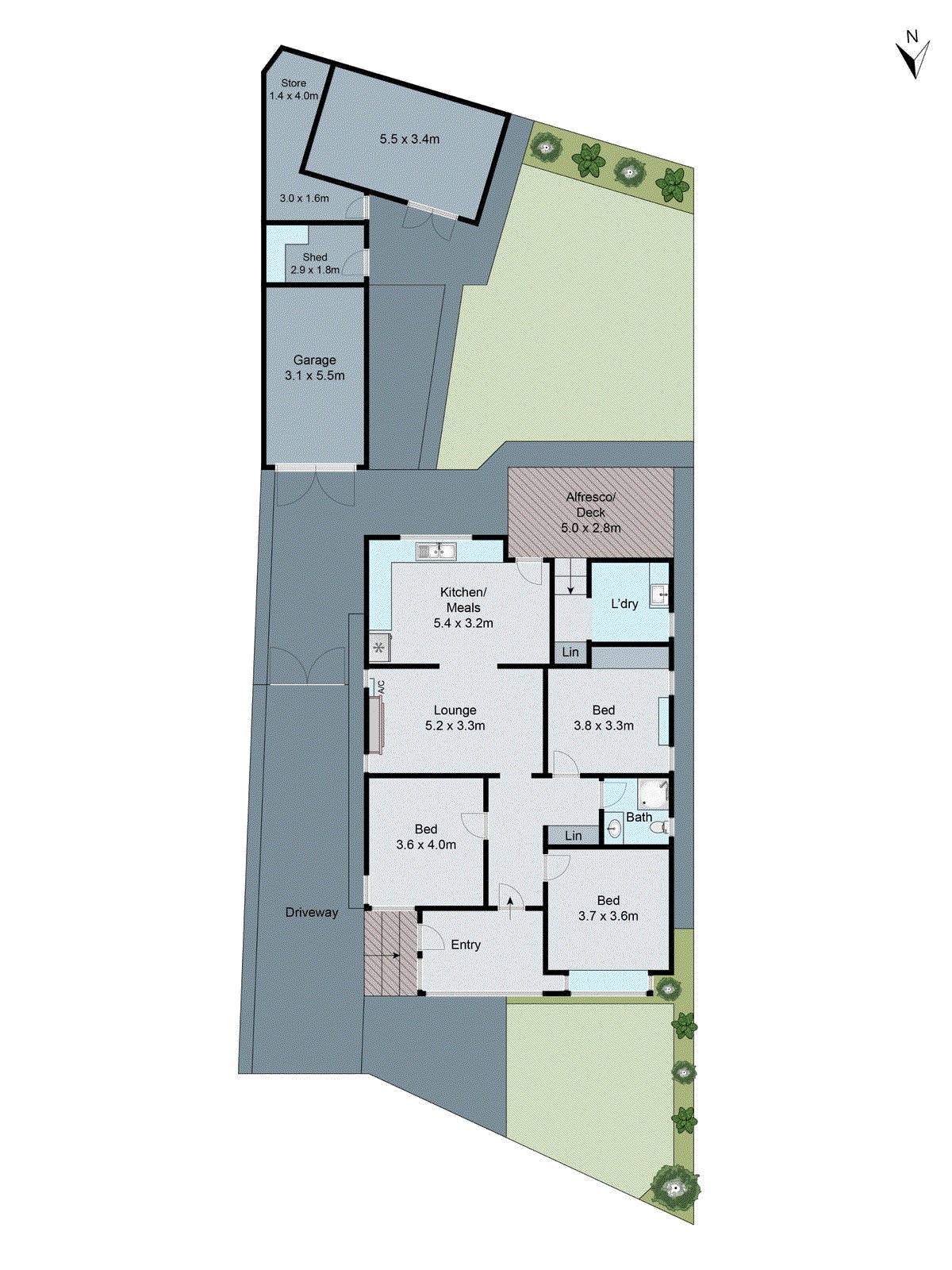45 Lascelles Avenue, Manifold Heights VIC 3218 - Floorplan
