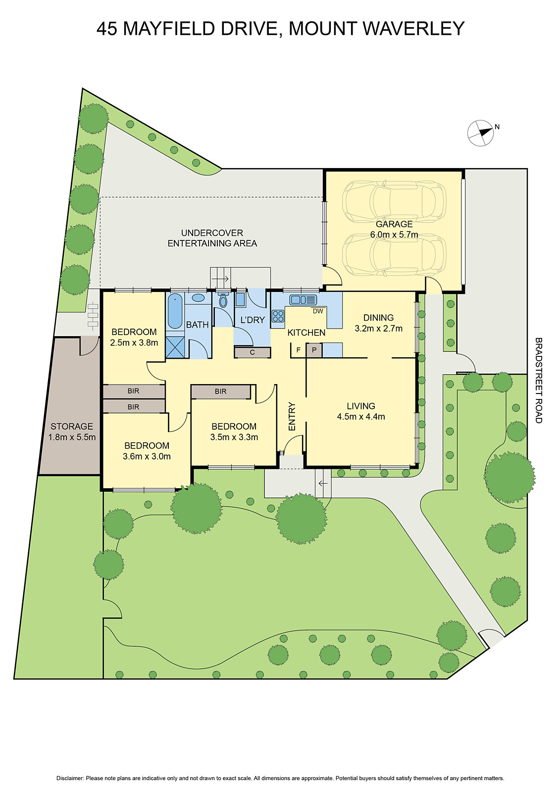 45 Mayfield Drive, Mount Waverley VIC 3149 - Floorplan