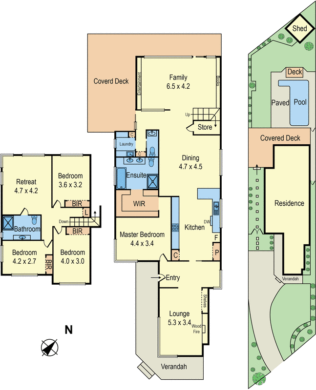 45 McIndoe Parade, Parkdale VIC 3195 - Floorplan