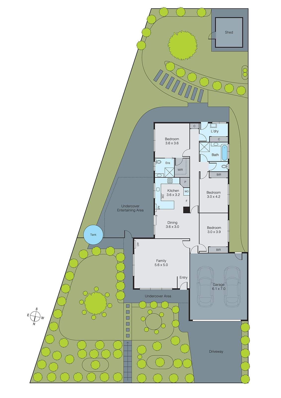 45 Meadowvale Drive, Grovedale VIC 3216 - Floorplan