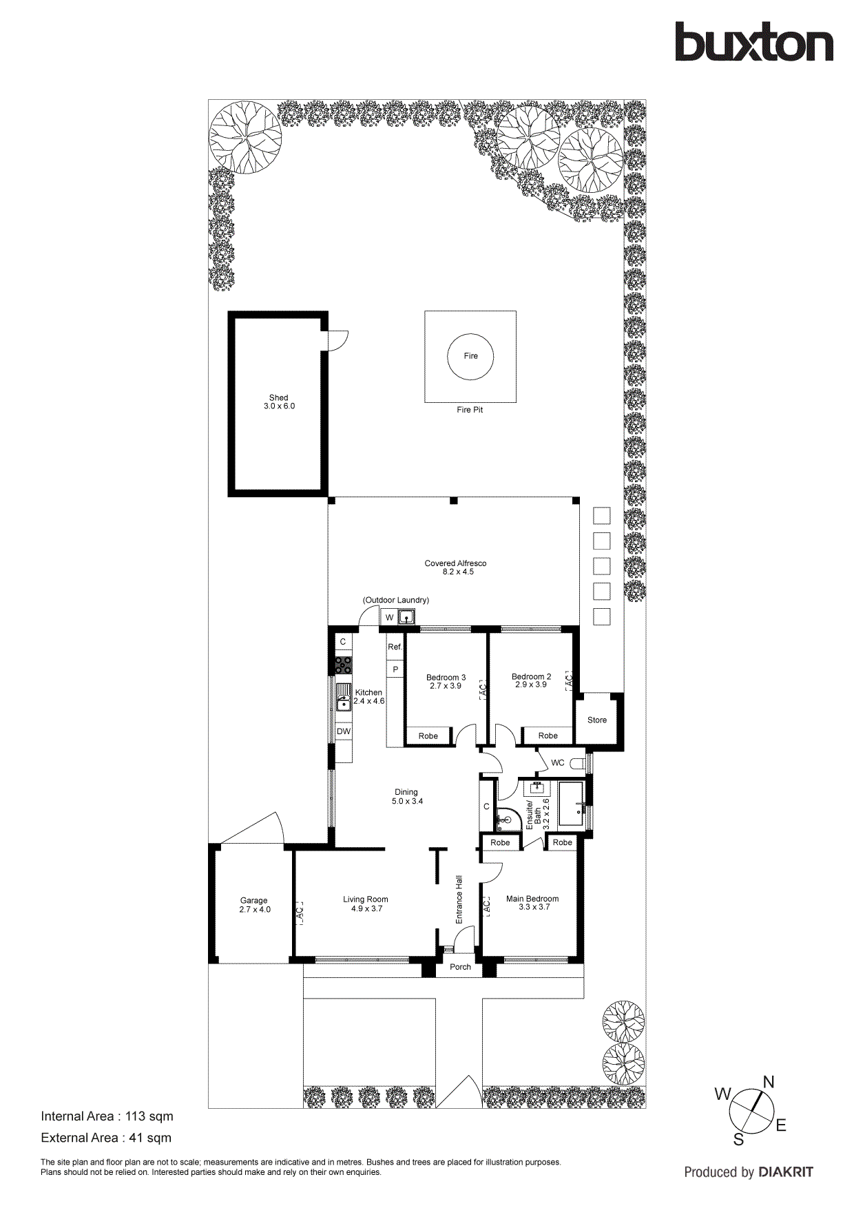 45 Milroy Crescent, Seaford VIC 3198 - Floorplan