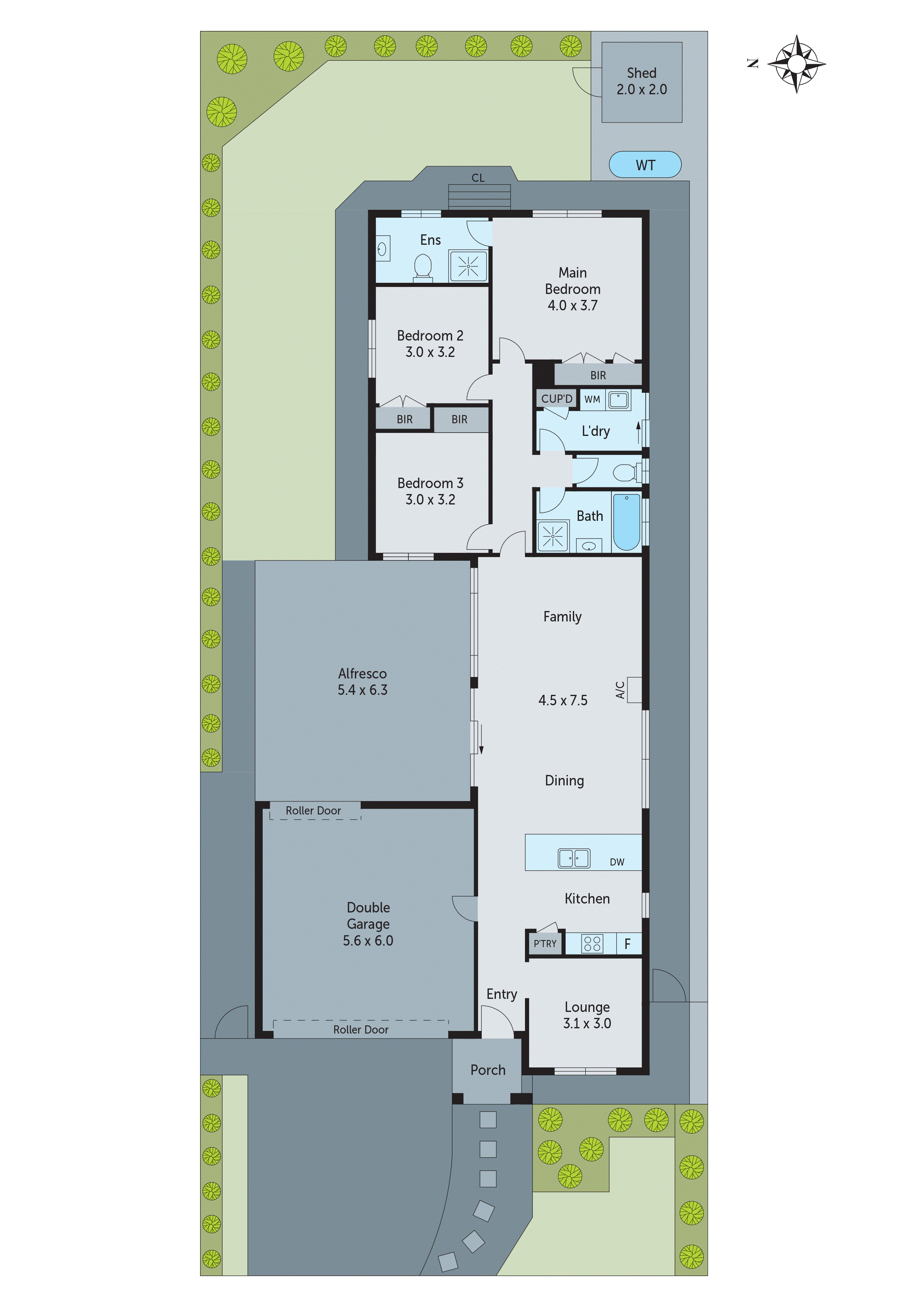 45 Muscovy Drive, Grovedale VIC 3216 - Floorplan