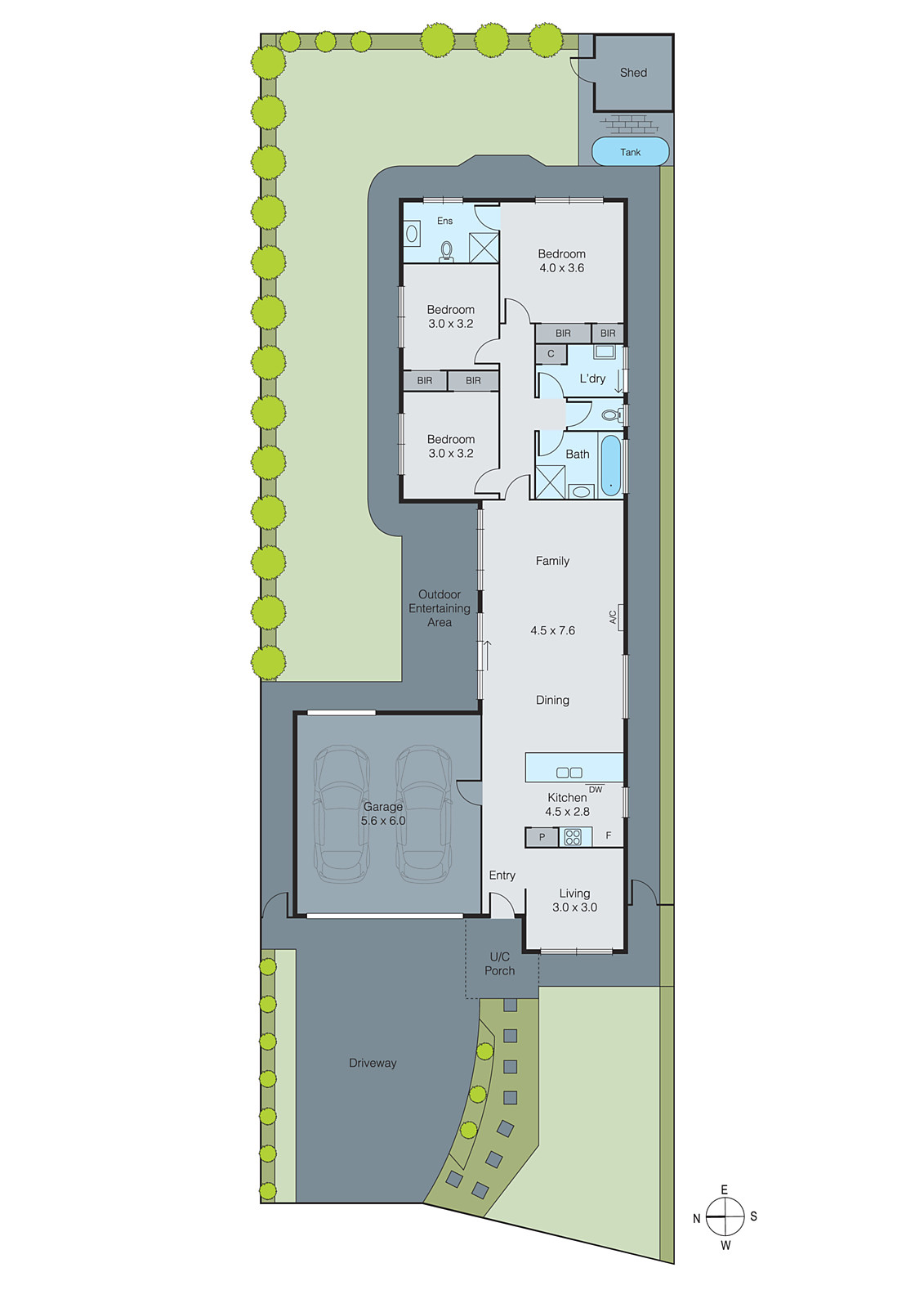 45 Muscovy Drive, Grovedale VIC 3216 - Floorplan