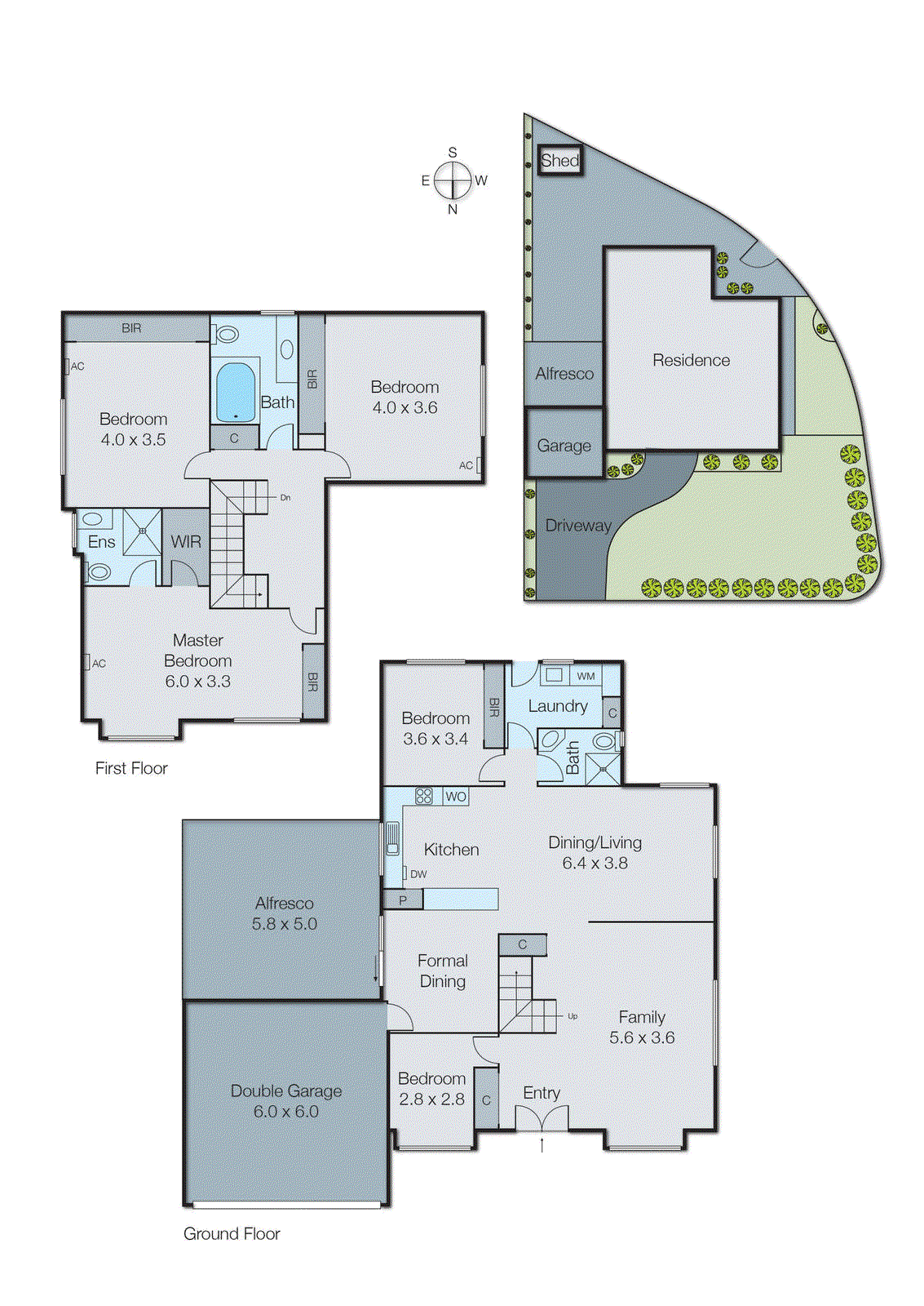 45 Poulter Crescent, Clarinda VIC 3169 - Floorplan
