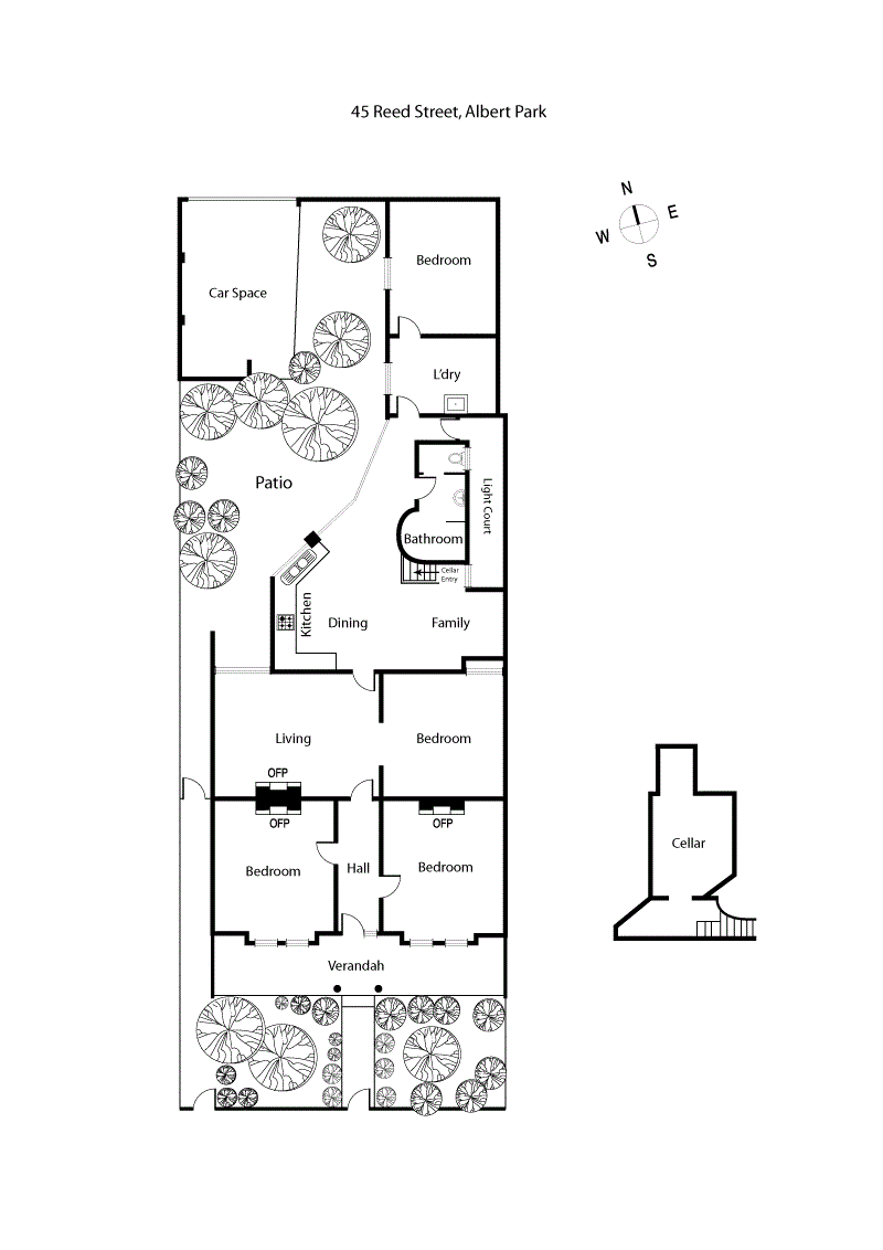 45 Reed Street, ALBERT PARK VIC 3206 - Floorplan