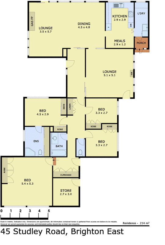 45 Studley Road, Brighton East VIC 3187 - Floorplan