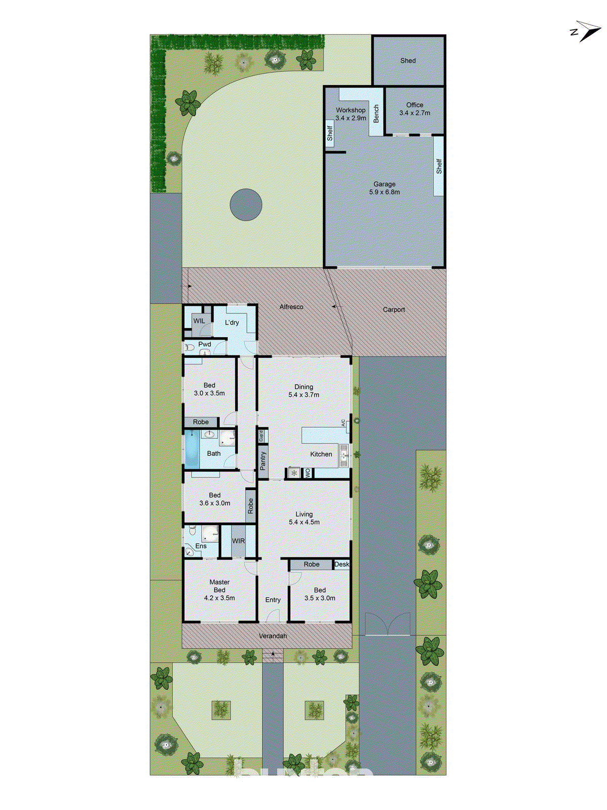 45 Tahara Street, Hamlyn Heights VIC 3215 - Floorplan