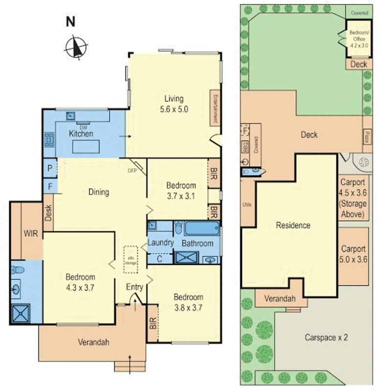 45 White Street, Parkdale VIC 3195 - Floorplan