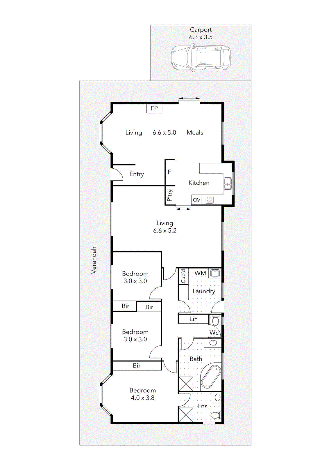 45 Whites Road, Cardigan VIC 3352 - Floorplan